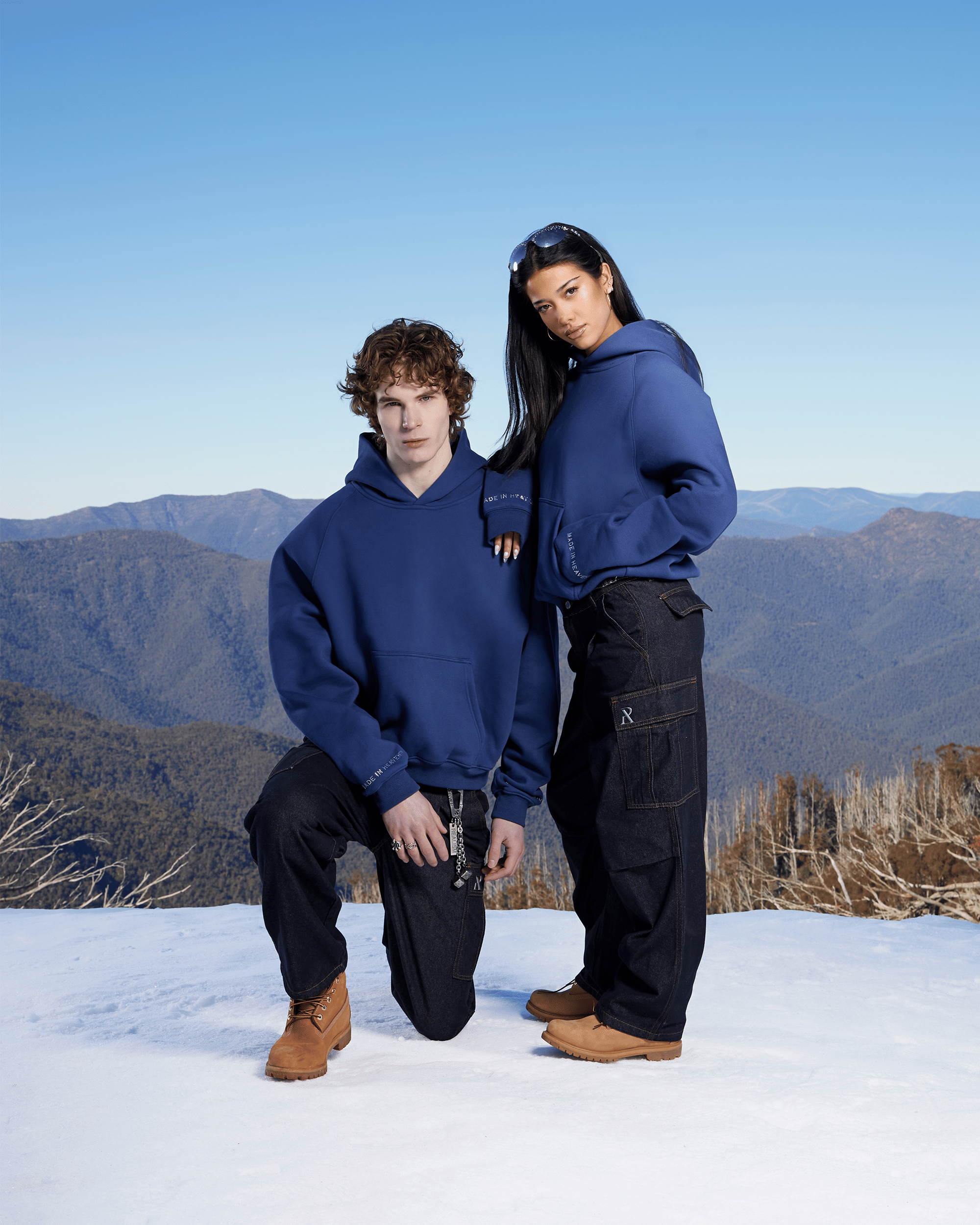 Realism SSS REALISM GLIMMER LOGO HOODIE ASTRAL NAVY