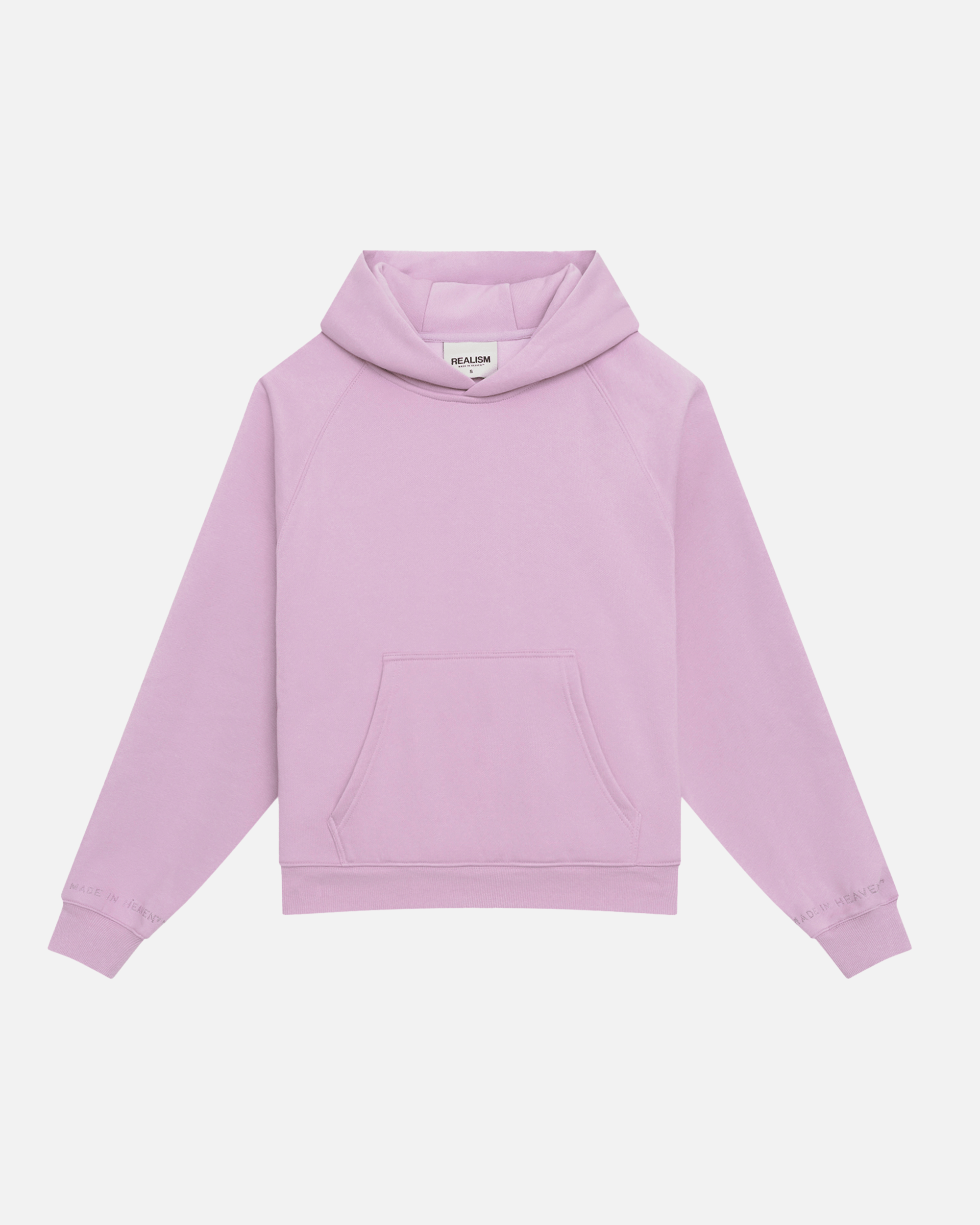 Realism SSS REALISM GLIMMER LOGO HOODIE POWDER LILAC