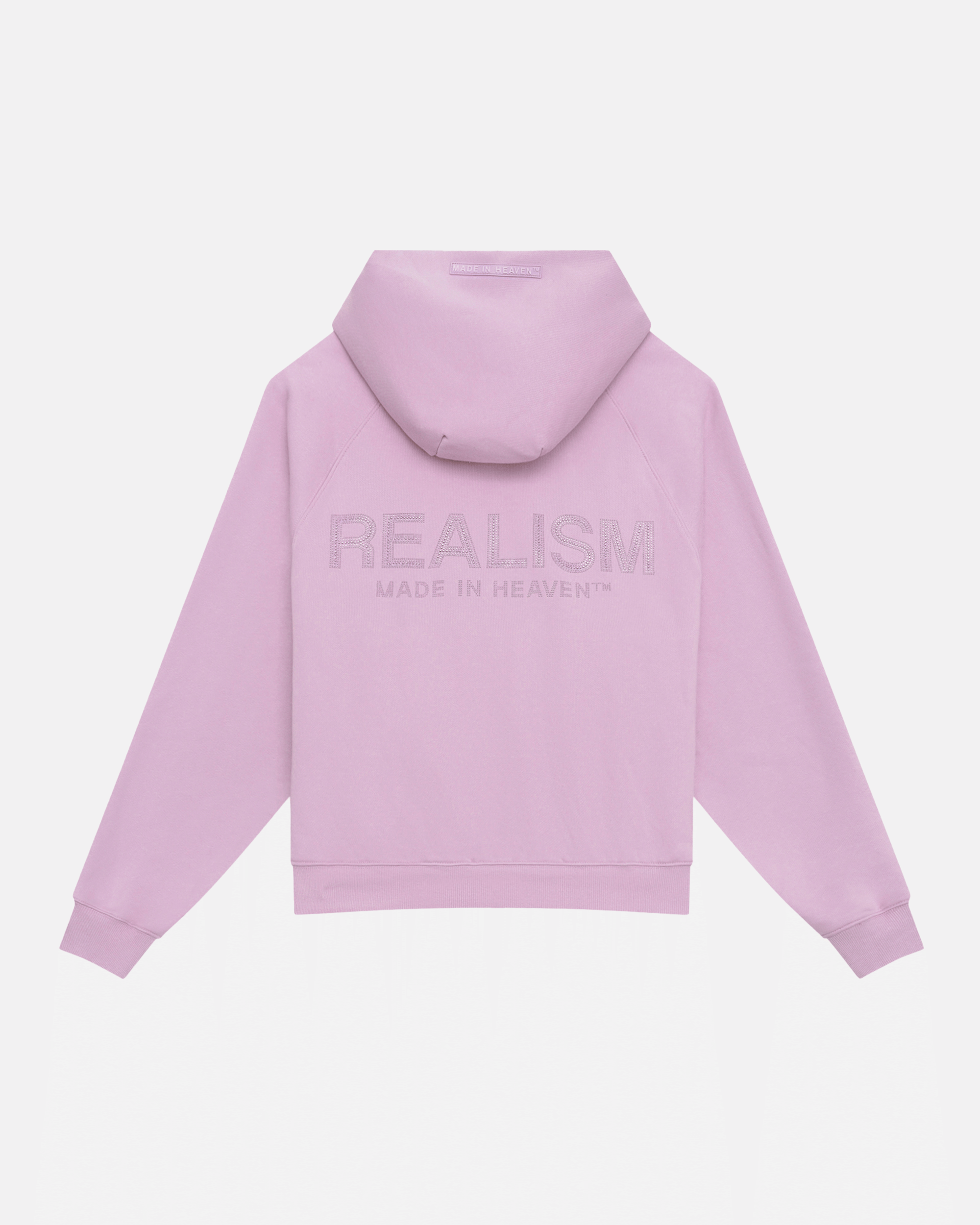 Realism SSS REALISM GLIMMER LOGO HOODIE POWDER LILAC