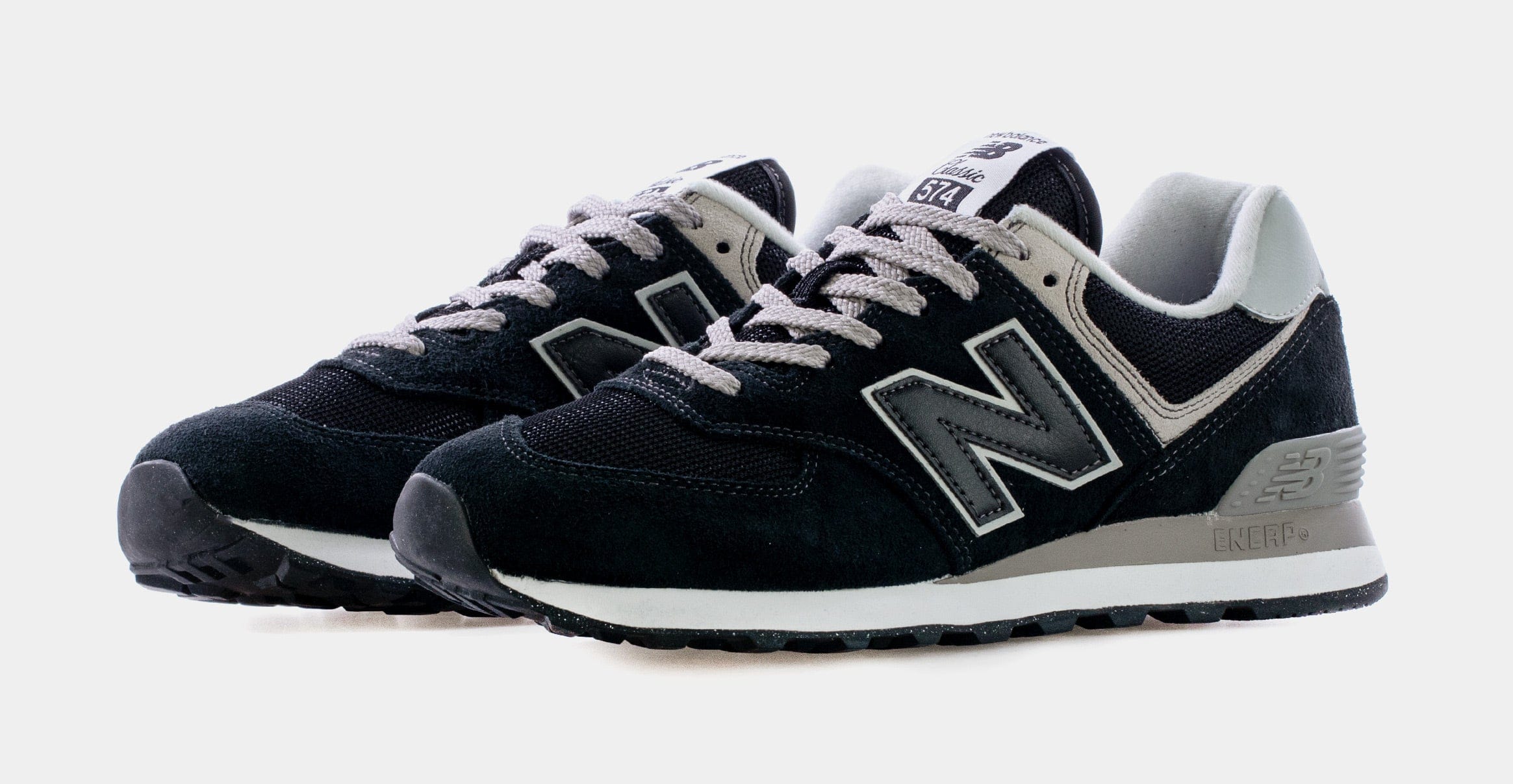 Newbalance 574 Core Mens Lifestyle Shoes (Black/Grey)