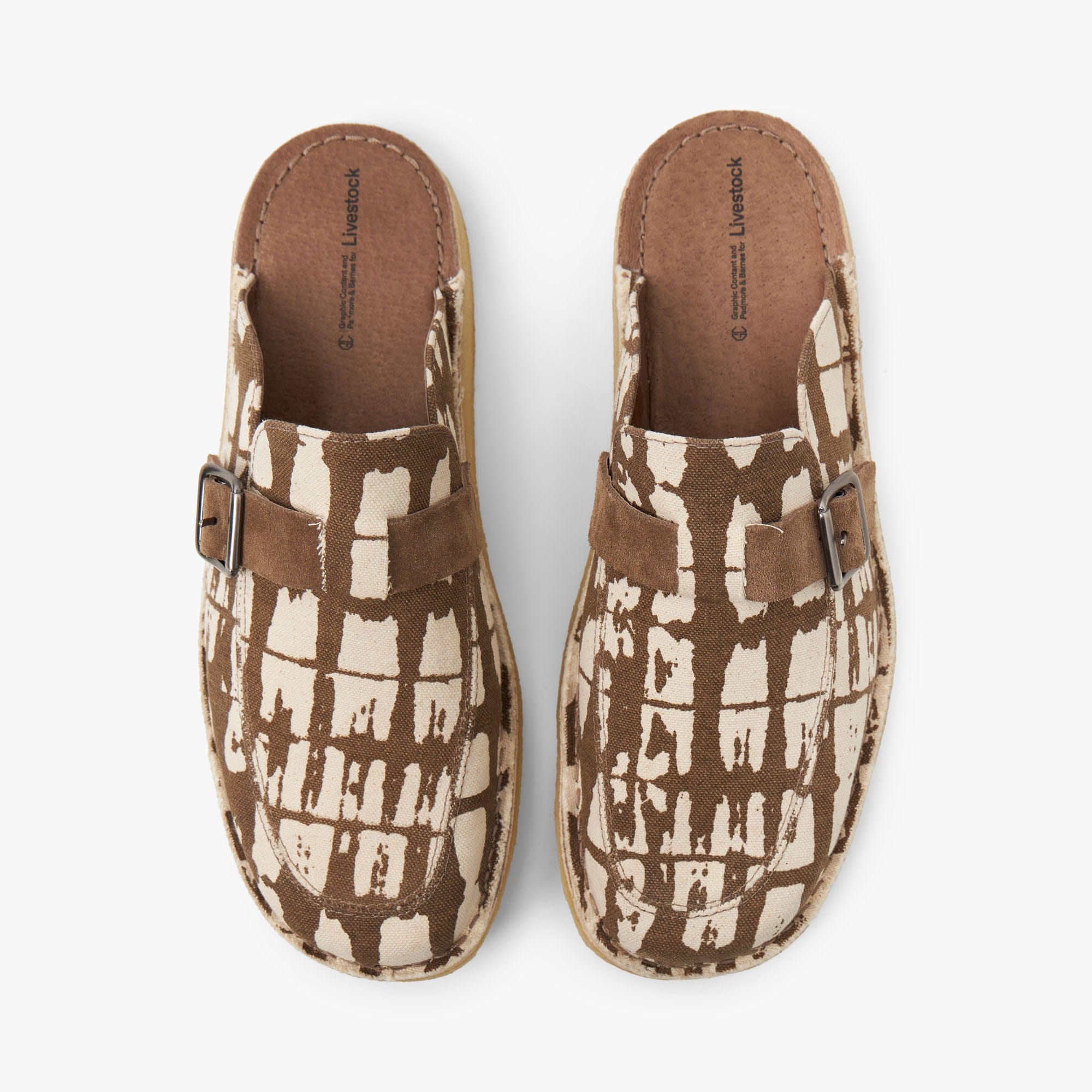 Padmore and Barnes Livestock x Padmore & Barnes Side Seam Mule / Brown