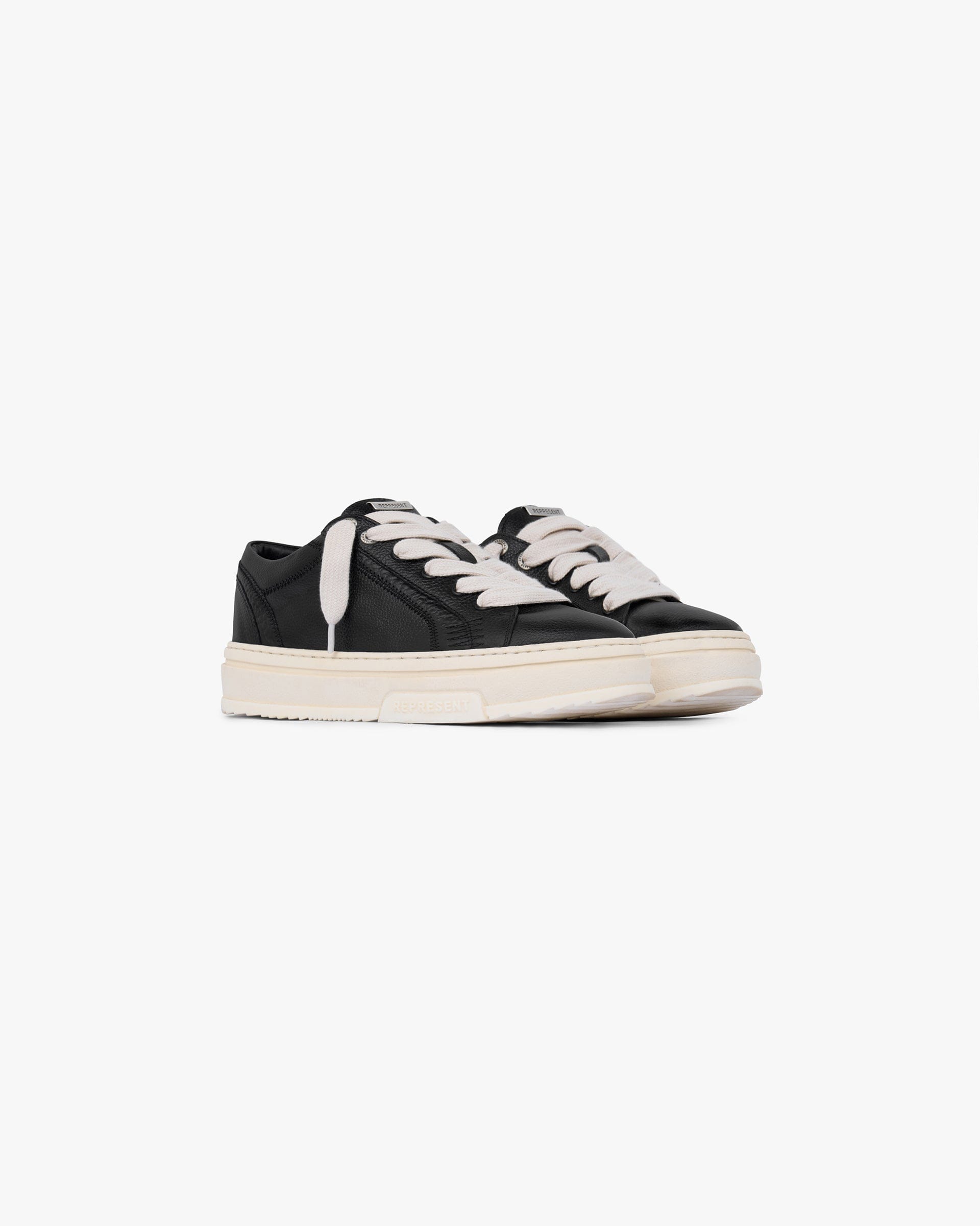 FW24 Other HTN Low Tumbled Leather - Black