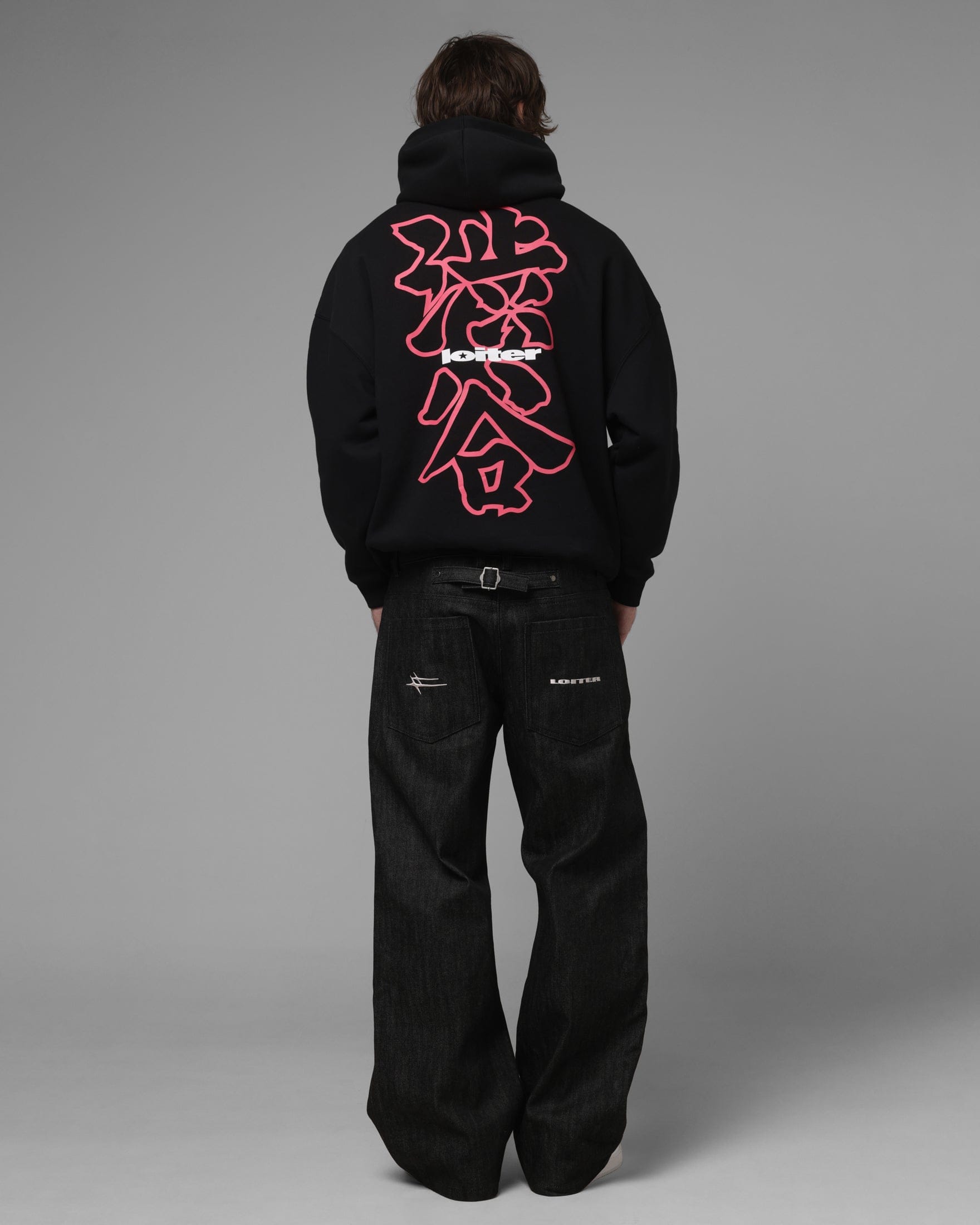Loiter Transit Hoodie Black