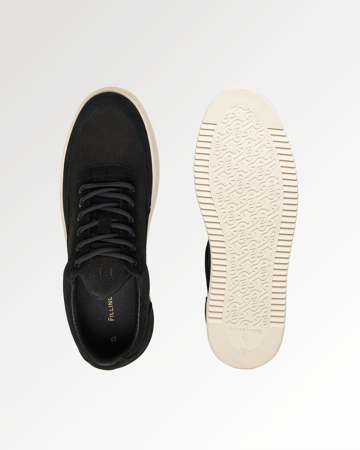 Conventional Low Top Suede Grain Black