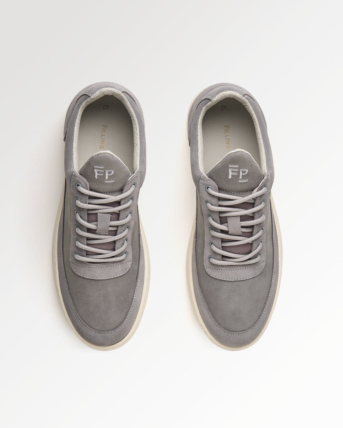 Conventional Low Top Suede Grain Grey