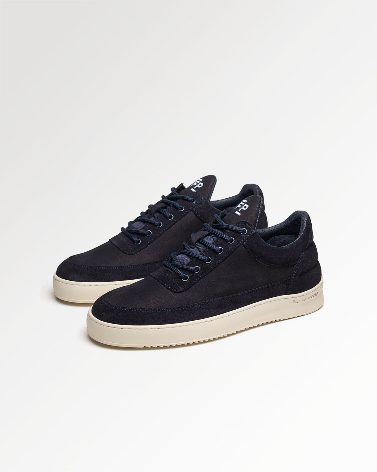 Conventional Low Top Suede Grain Navy
