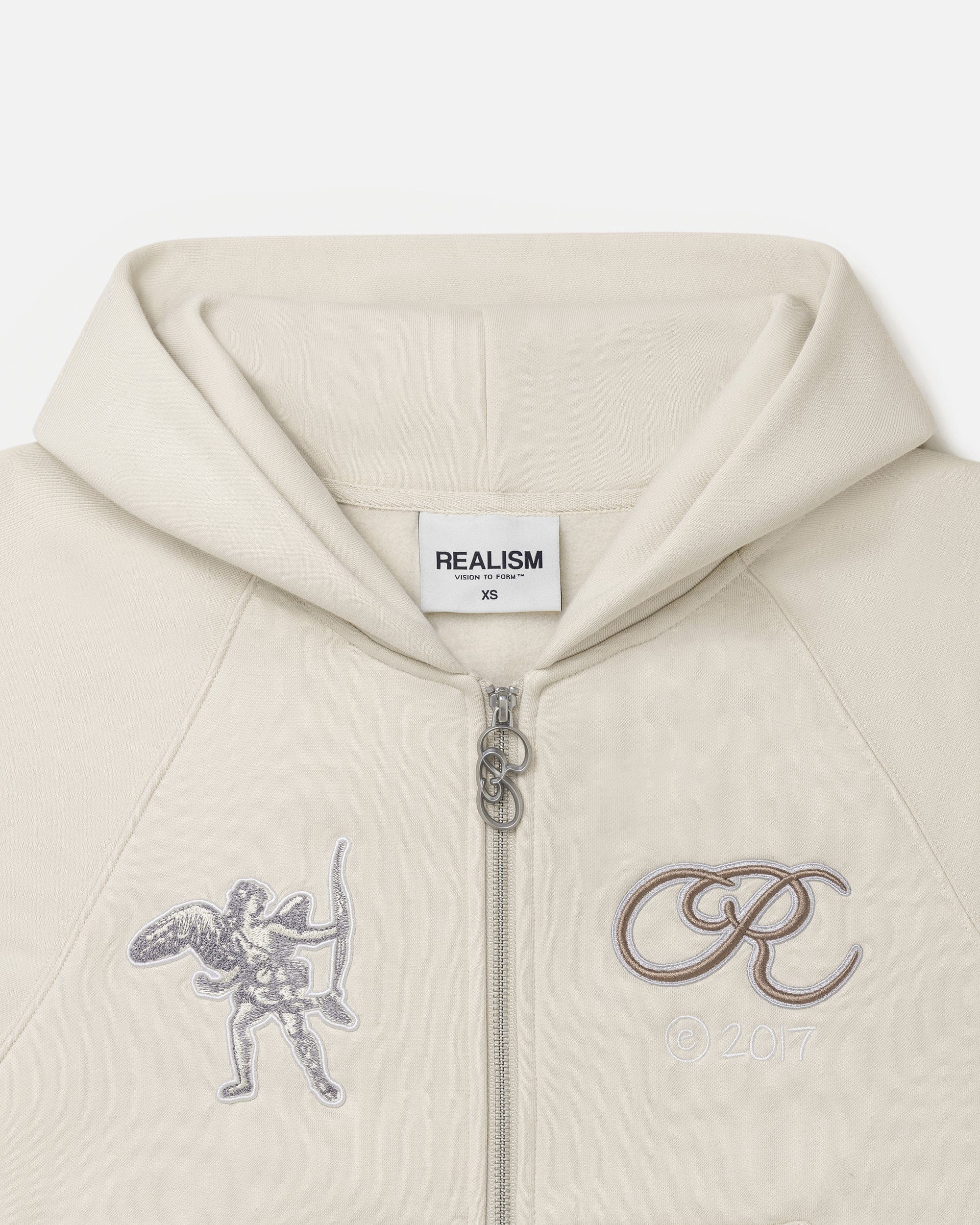 Realism SSS REALISM APOLLO ZIP HOODIE V2 DUNE