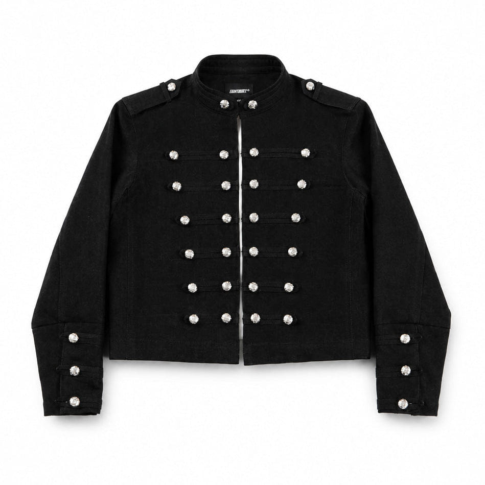 Leave The Rest NAPOLEON JACKET - CARBON BLACK