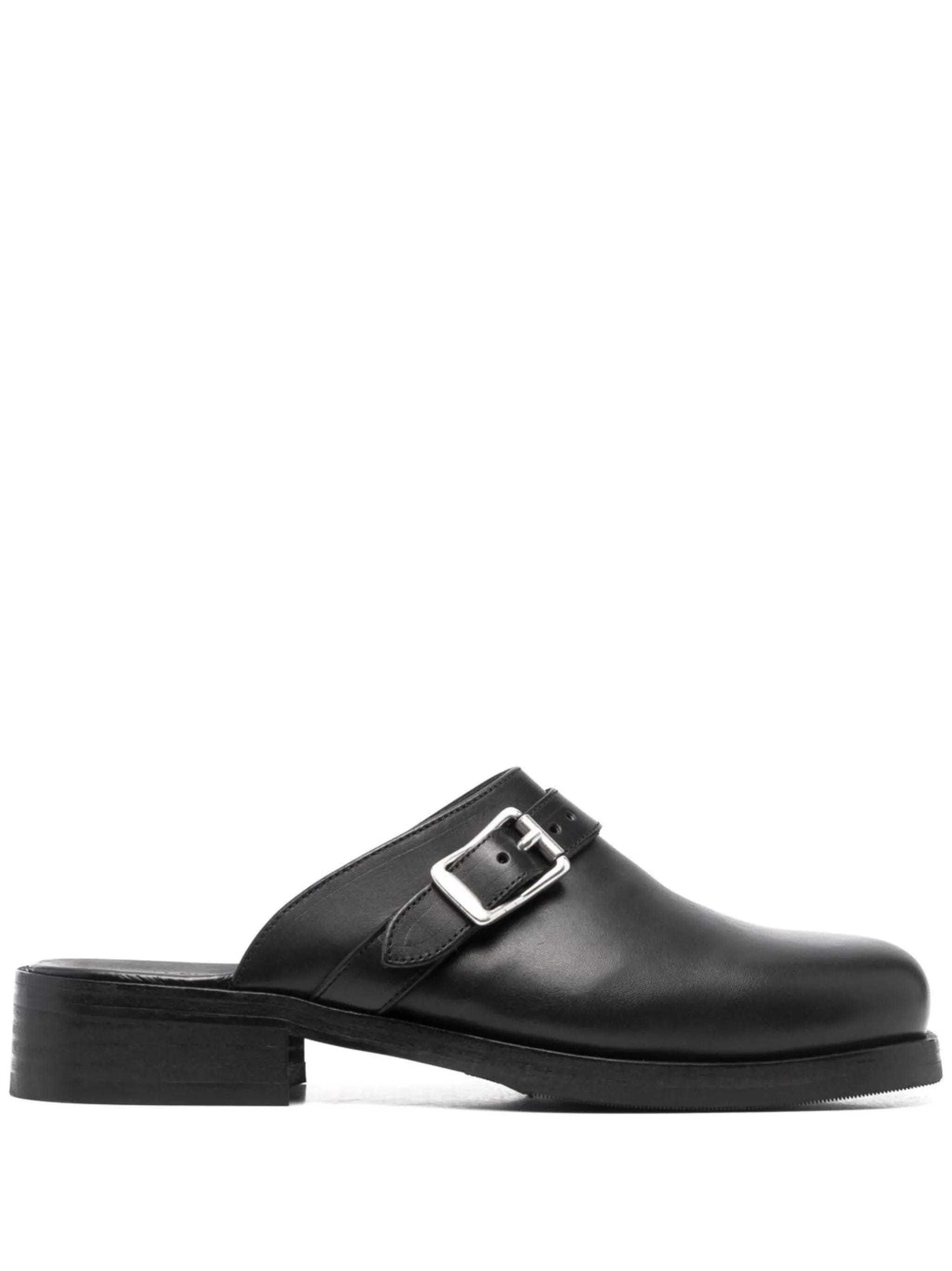 OUR Legacy buckle - detail mules