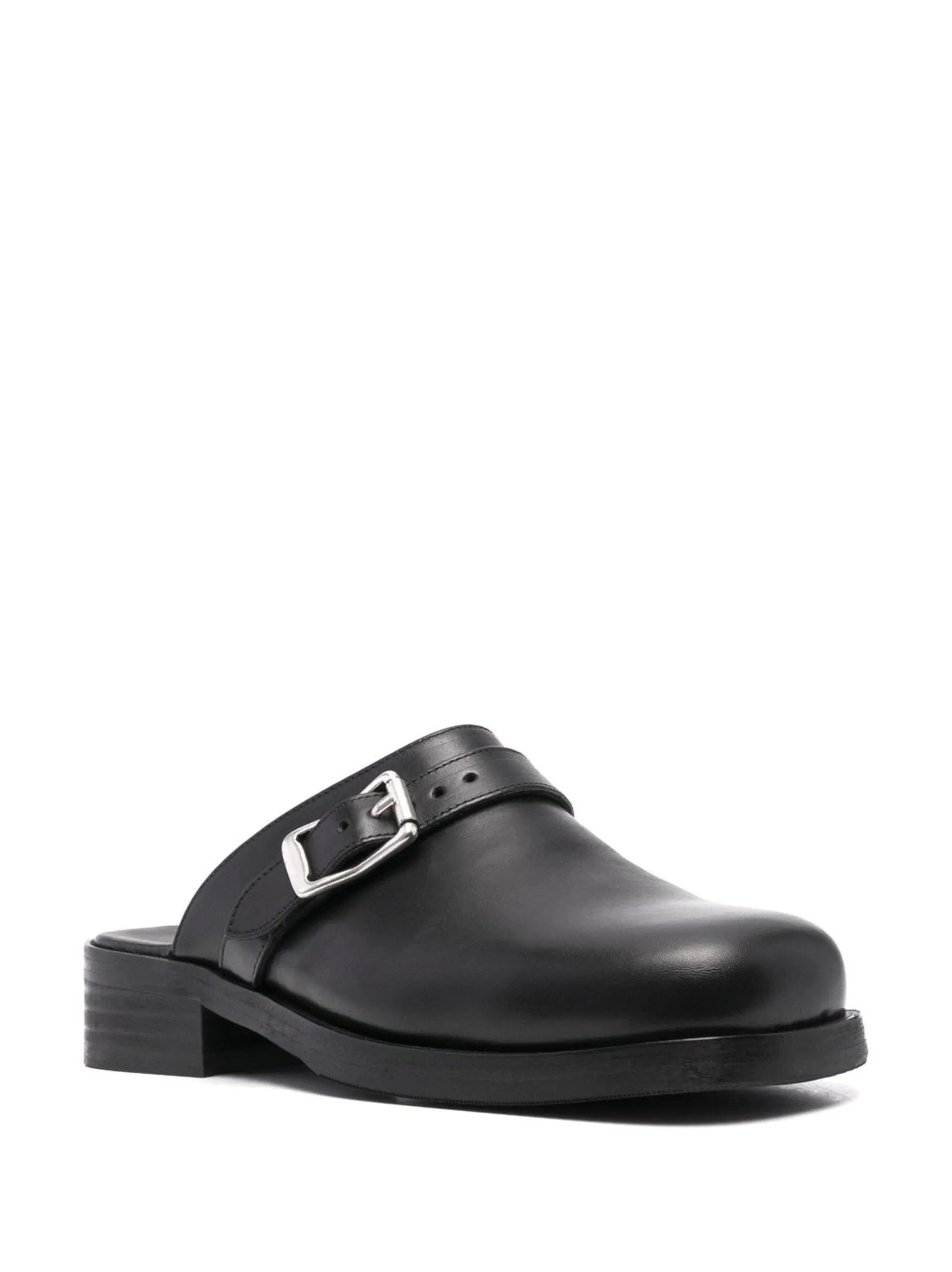 OUR Legacy buckle - detail mules