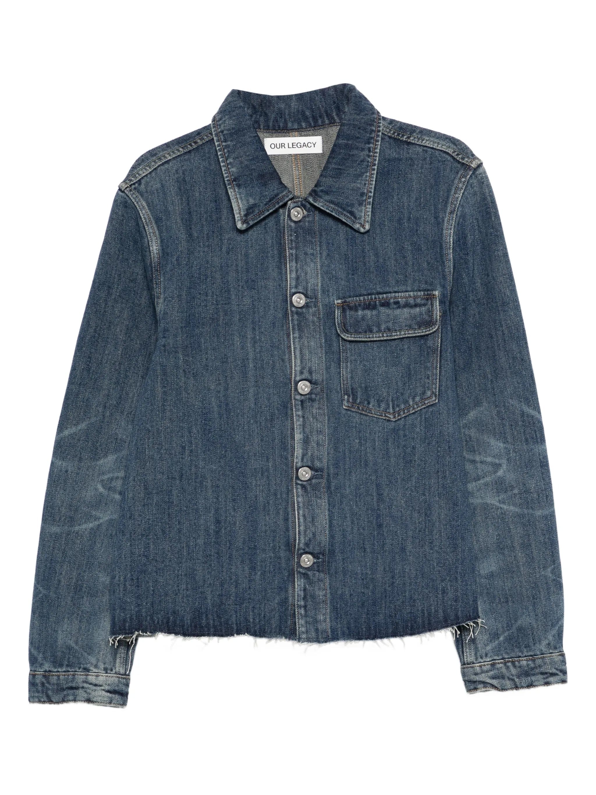OUR Legacy patch - pocket denim jacket