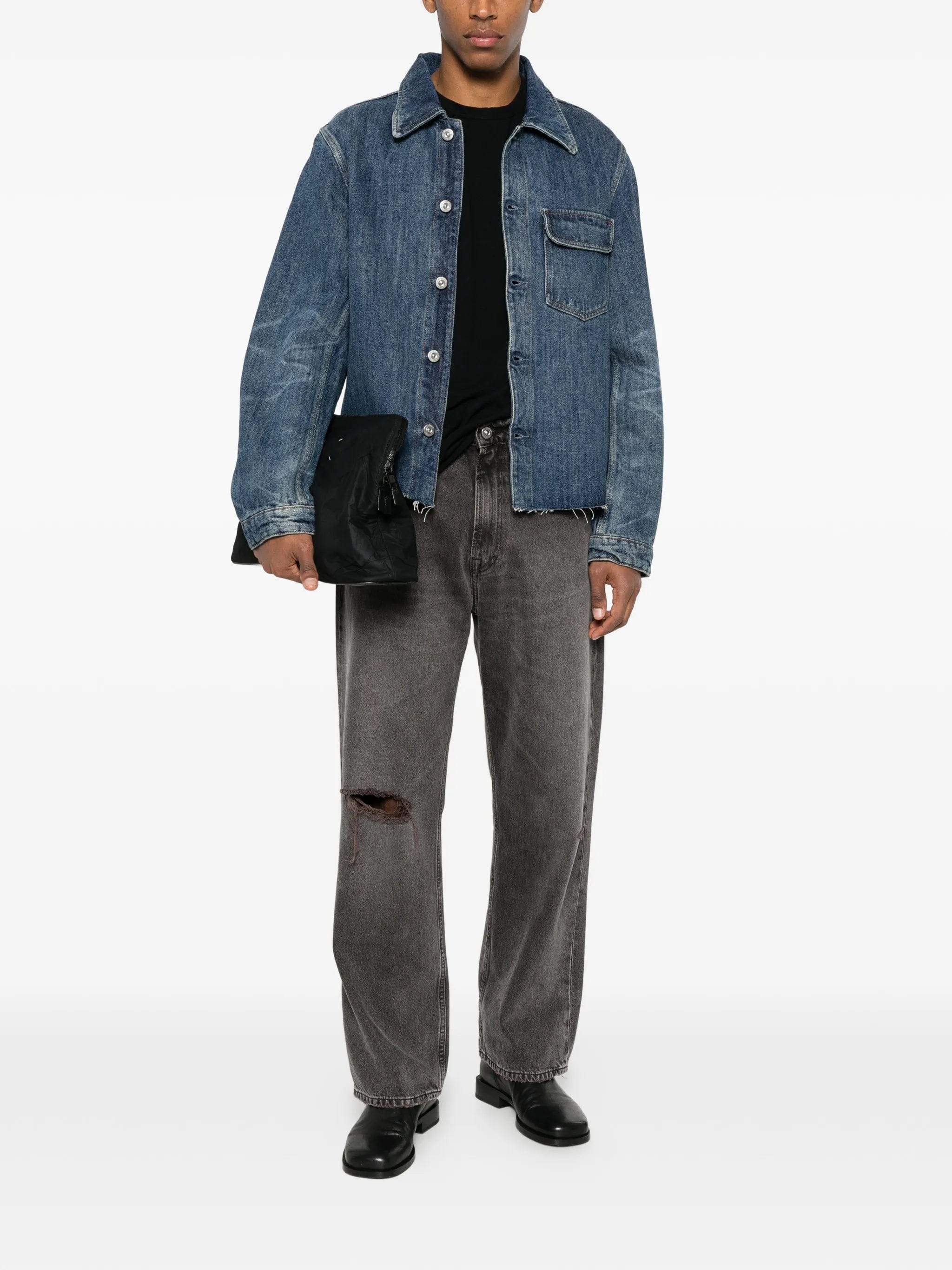 OUR Legacy patch - pocket denim jacket