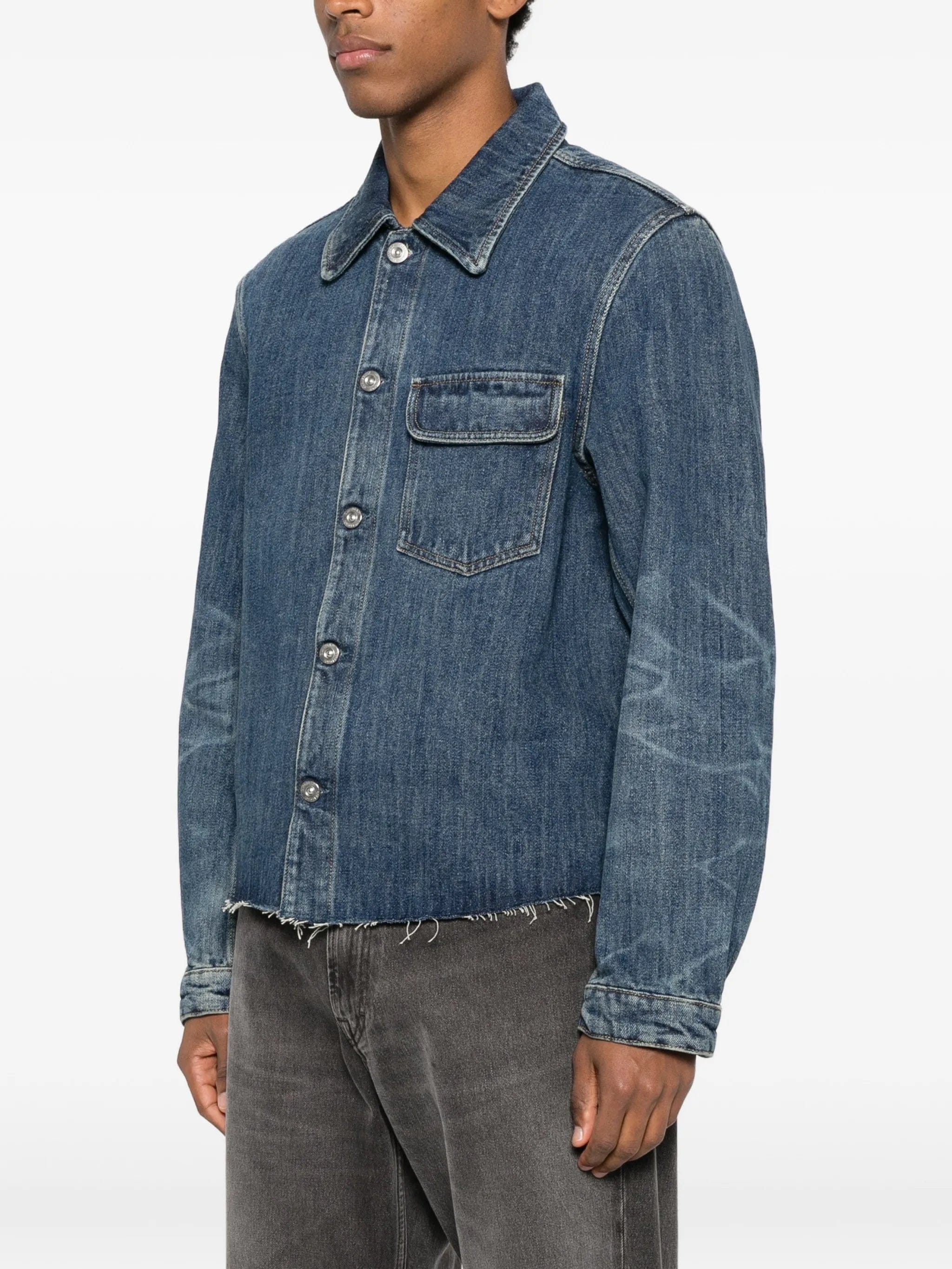 OUR Legacy patch - pocket denim jacket