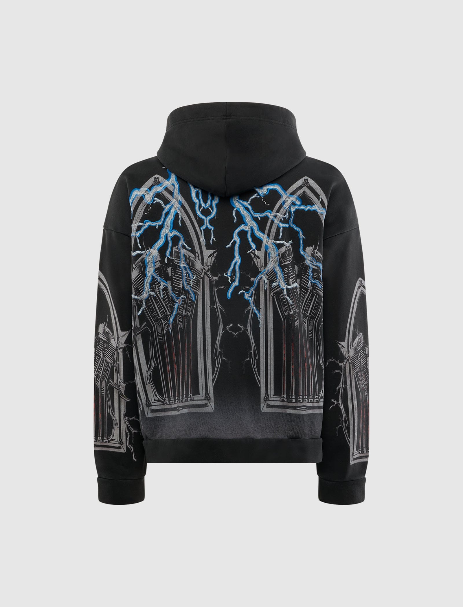 WHO Decides WAR ENGINE HOODED PULLOVER