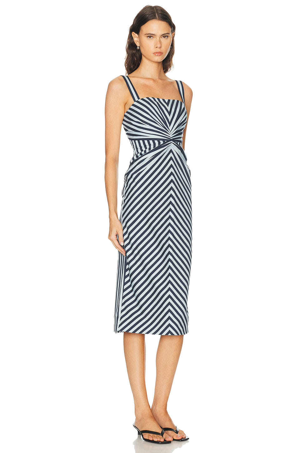 Carolina Herrera Slim Strap Pencil Dress