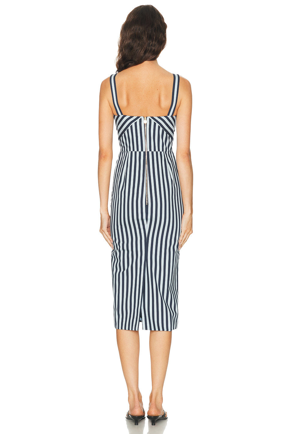 Carolina Herrera Slim Strap Pencil Dress