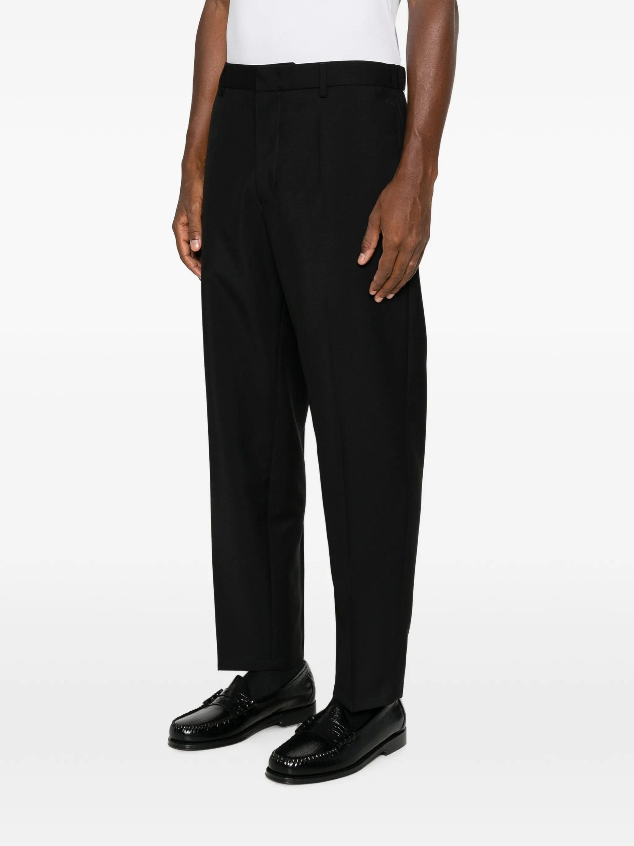 Jil Sander straight - leg cotton trousers