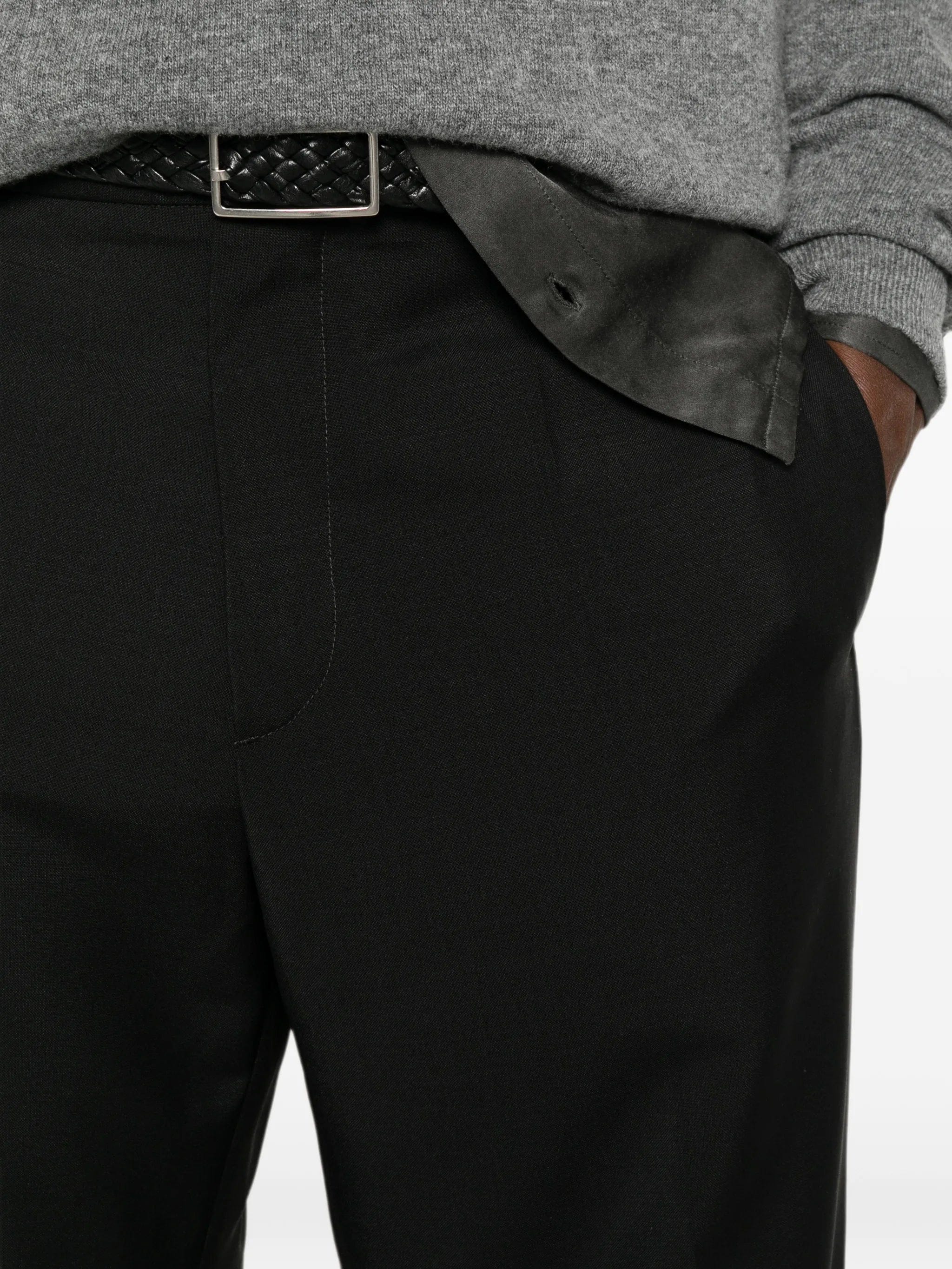 Jil Sander straight - leg cotton trousers