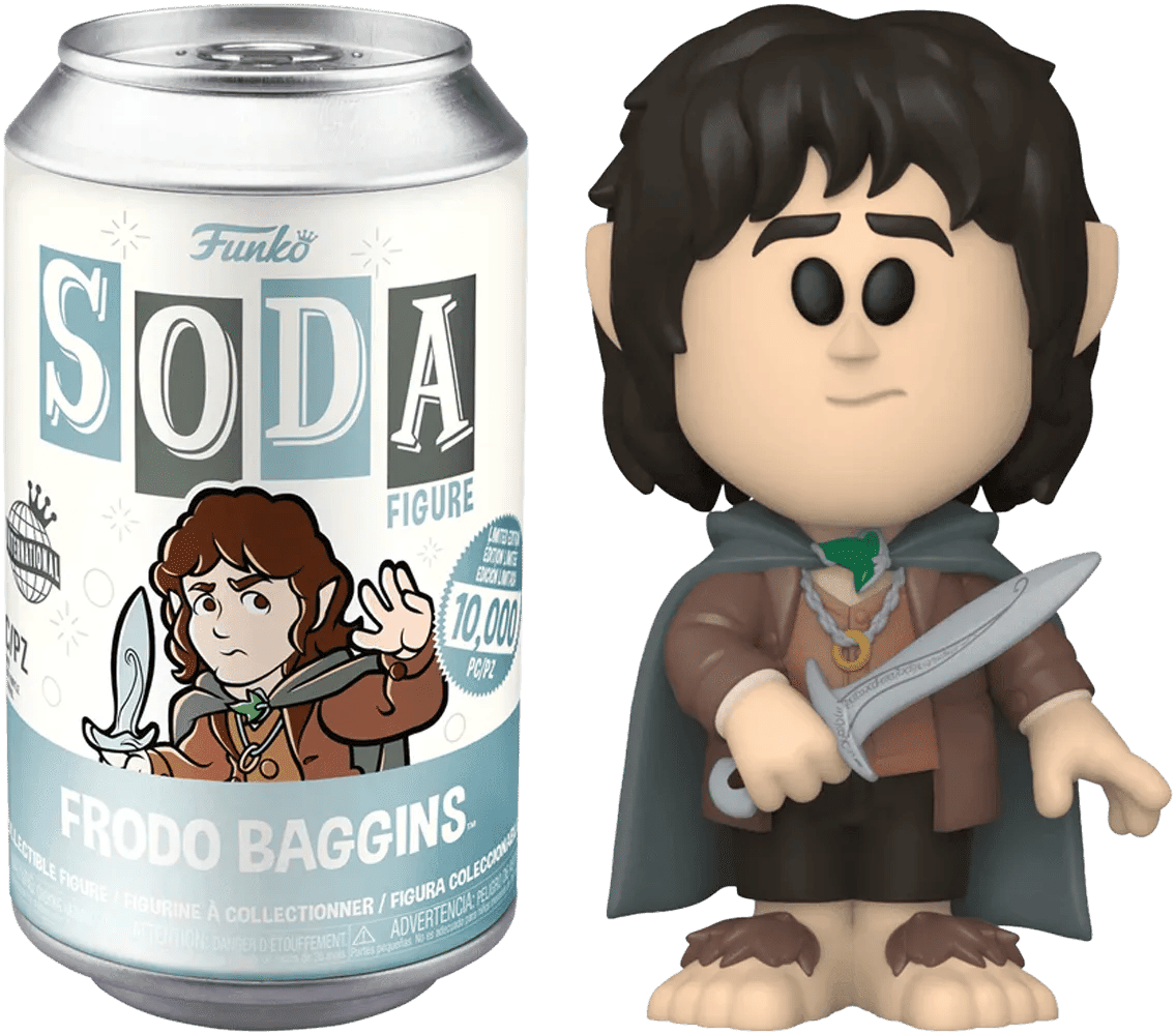Funko The Lord of the Rings - Frodo Baggins (with chase) Vinyl Soda
