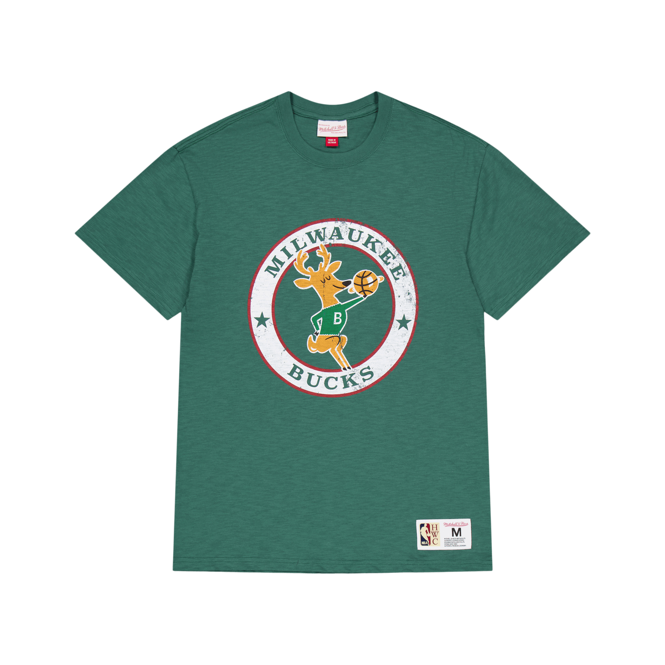 Mitchell & Ness Legendary Slub Ss T-Shirt Dark Green