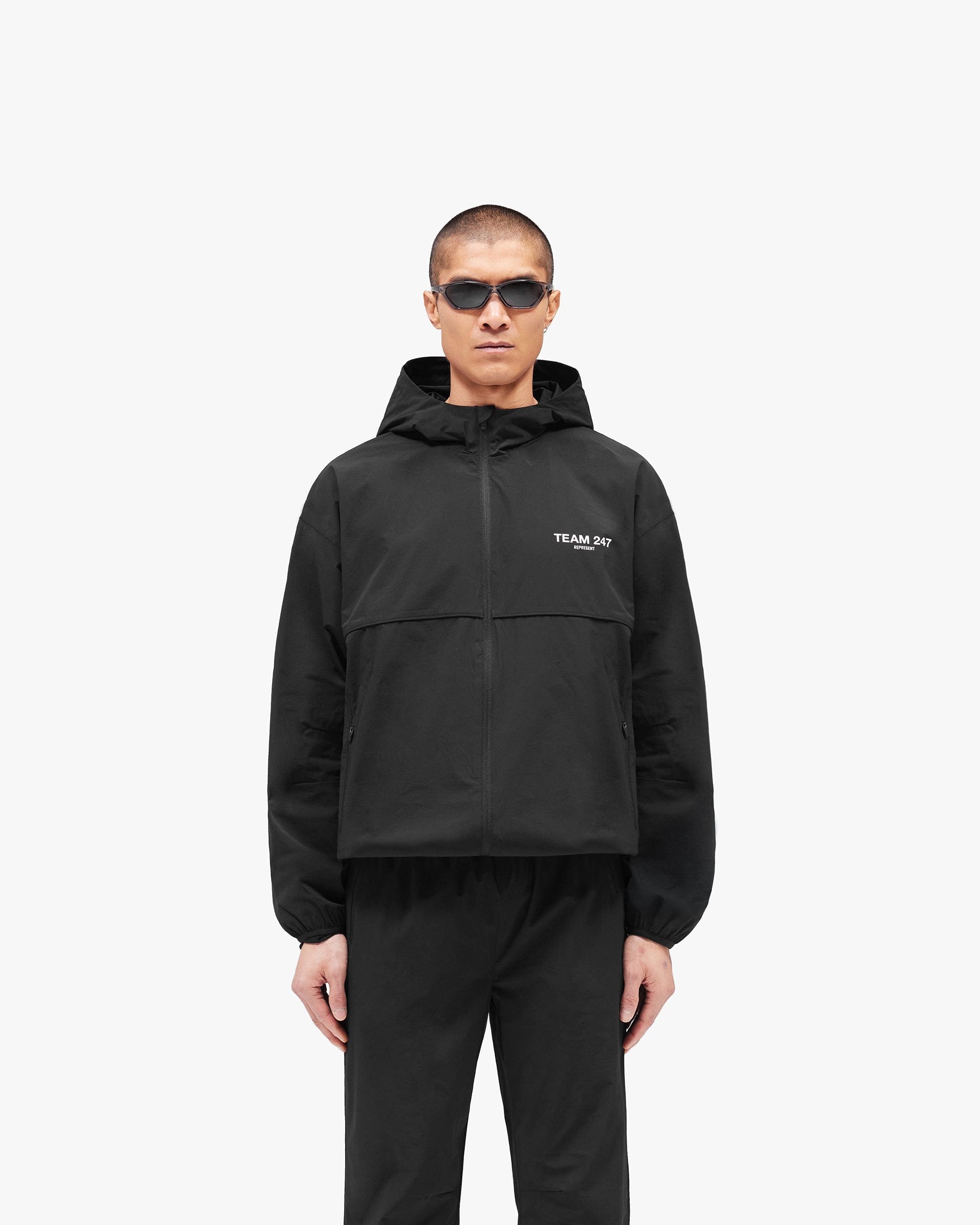 Team 247 Track Jacket - Jet Black