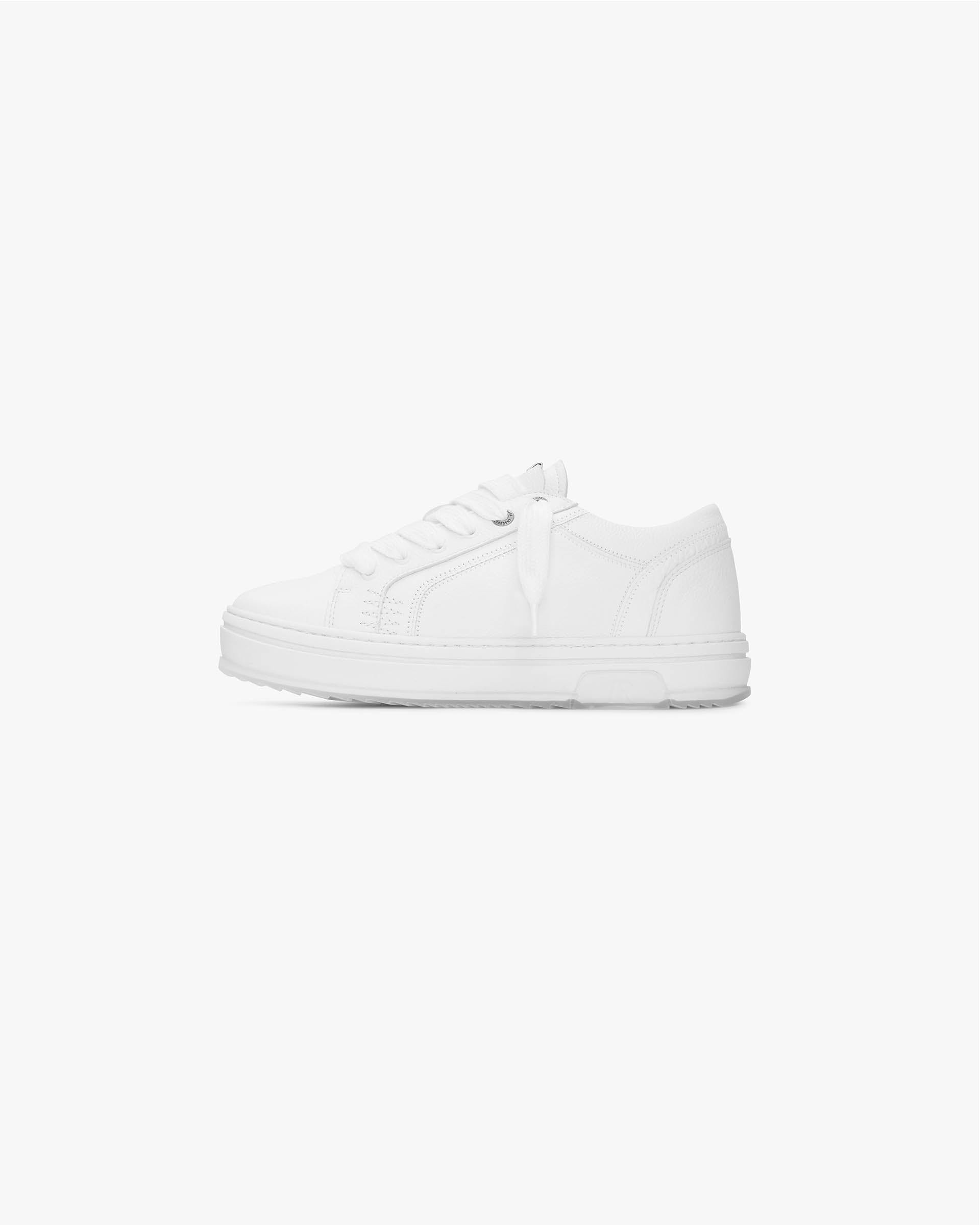 SS24 Other HTN Low Tumbled Leather - Flat White