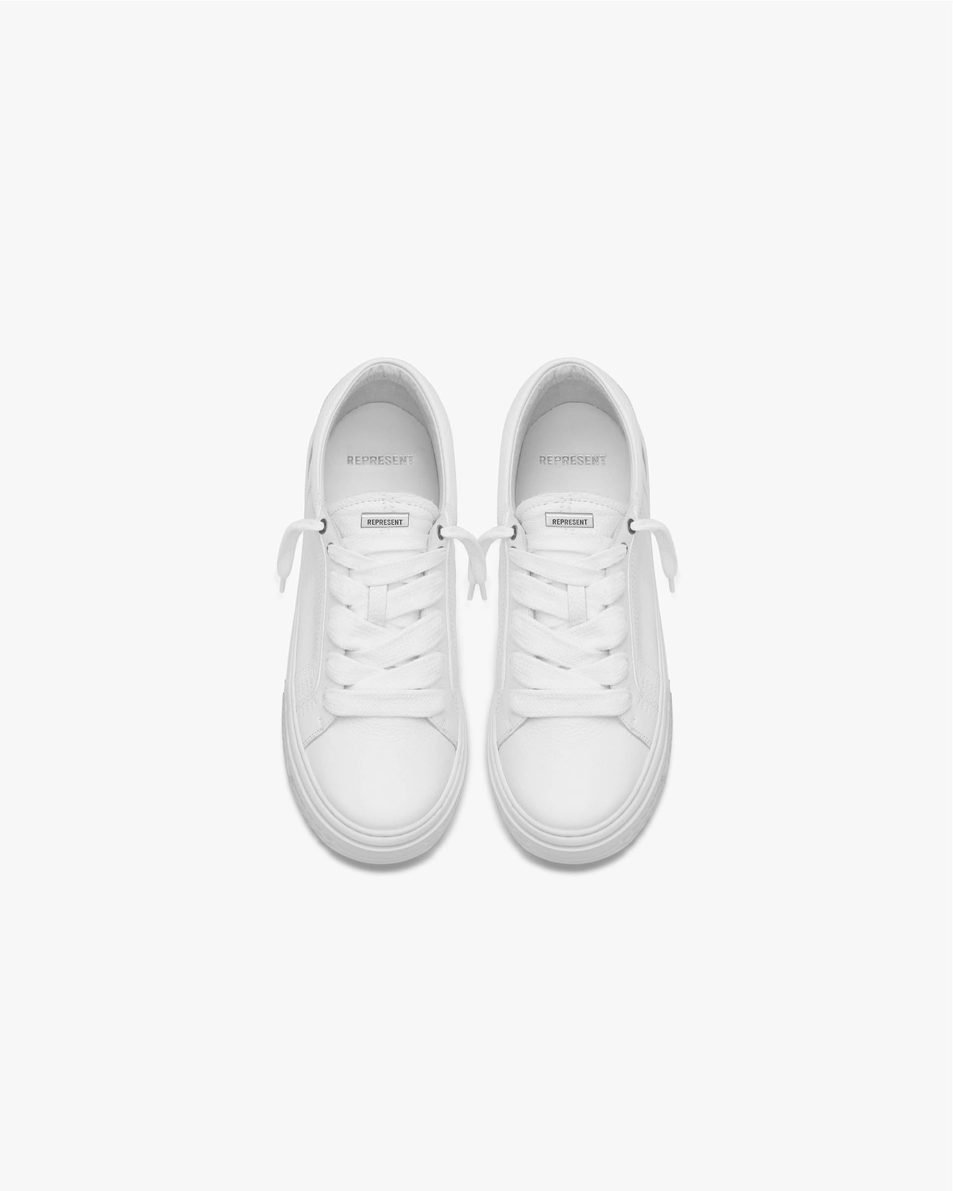 SS24 Other HTN Low Tumbled Leather - Flat White