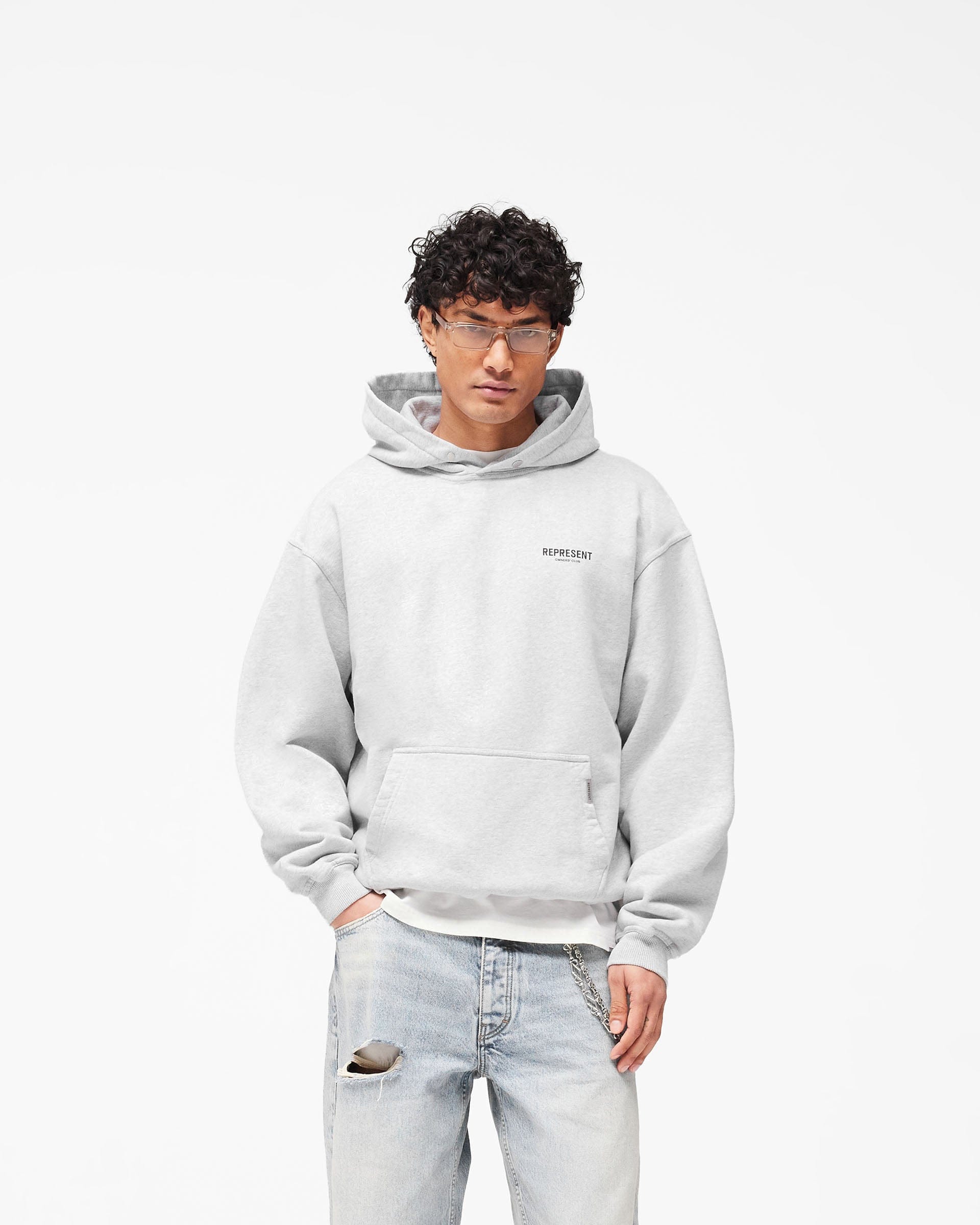 Owners Club Represent Owners Club Hoodie - Ash Grey