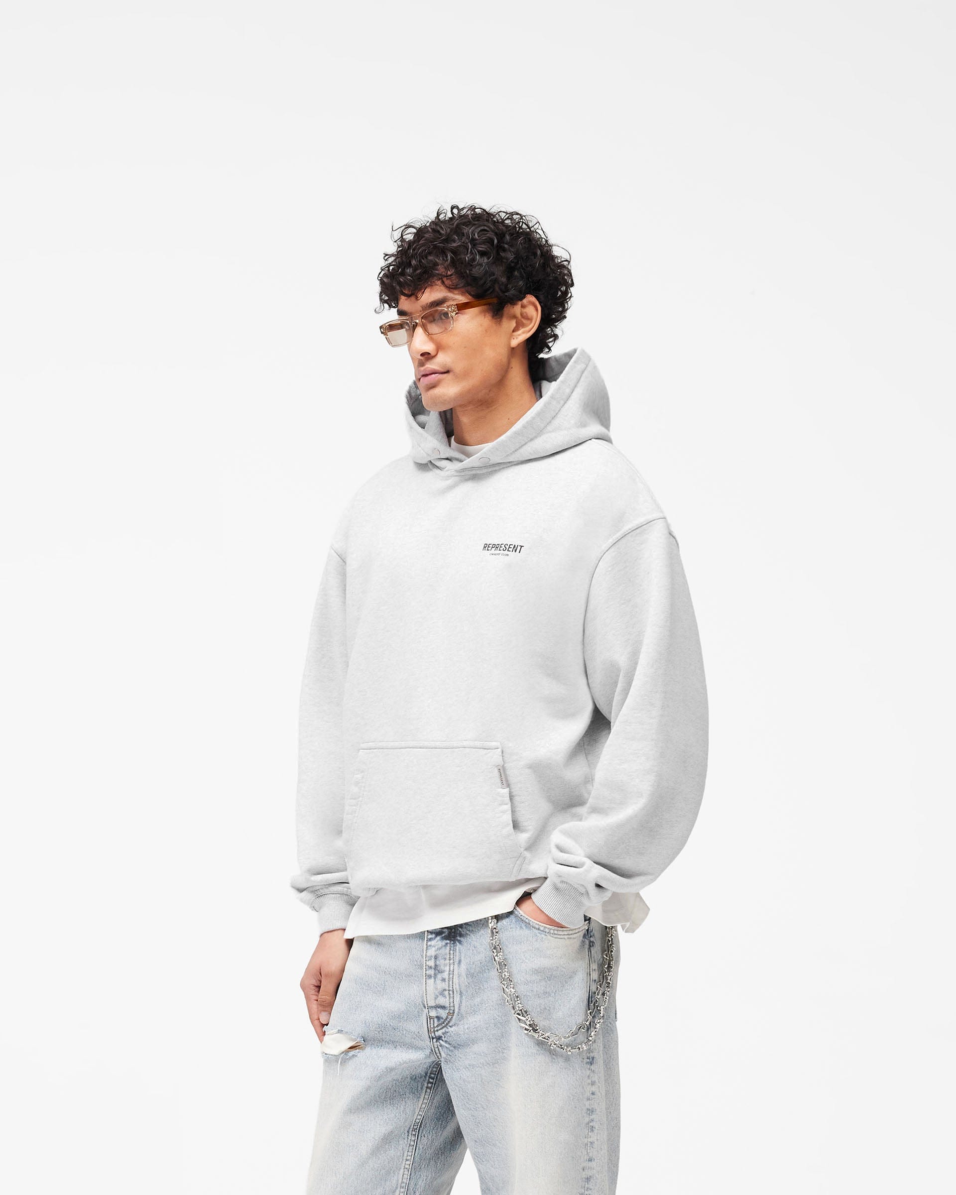 Owners Club Represent Owners Club Hoodie - Ash Grey