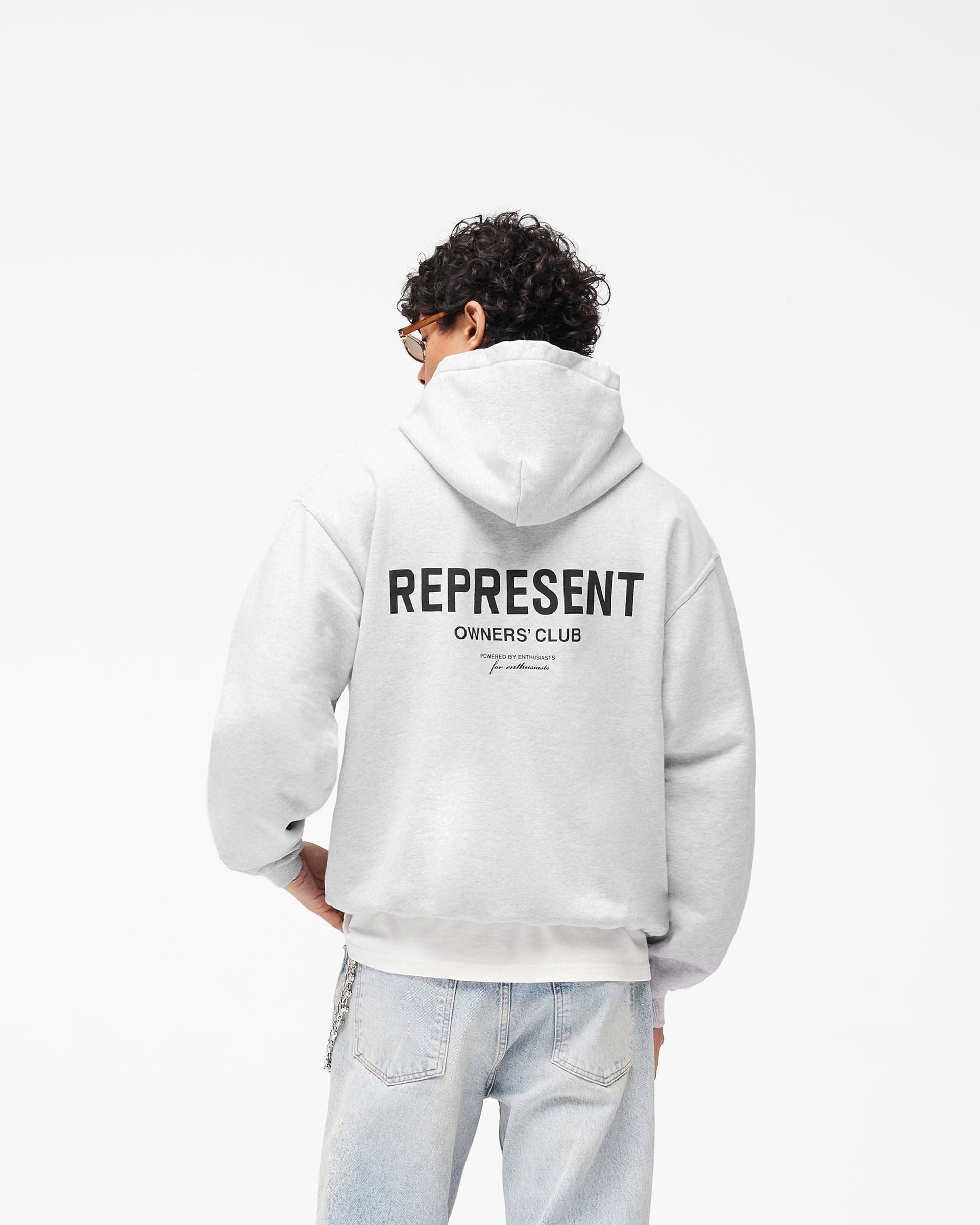 Owners Club Represent Owners Club Hoodie - Ash Grey