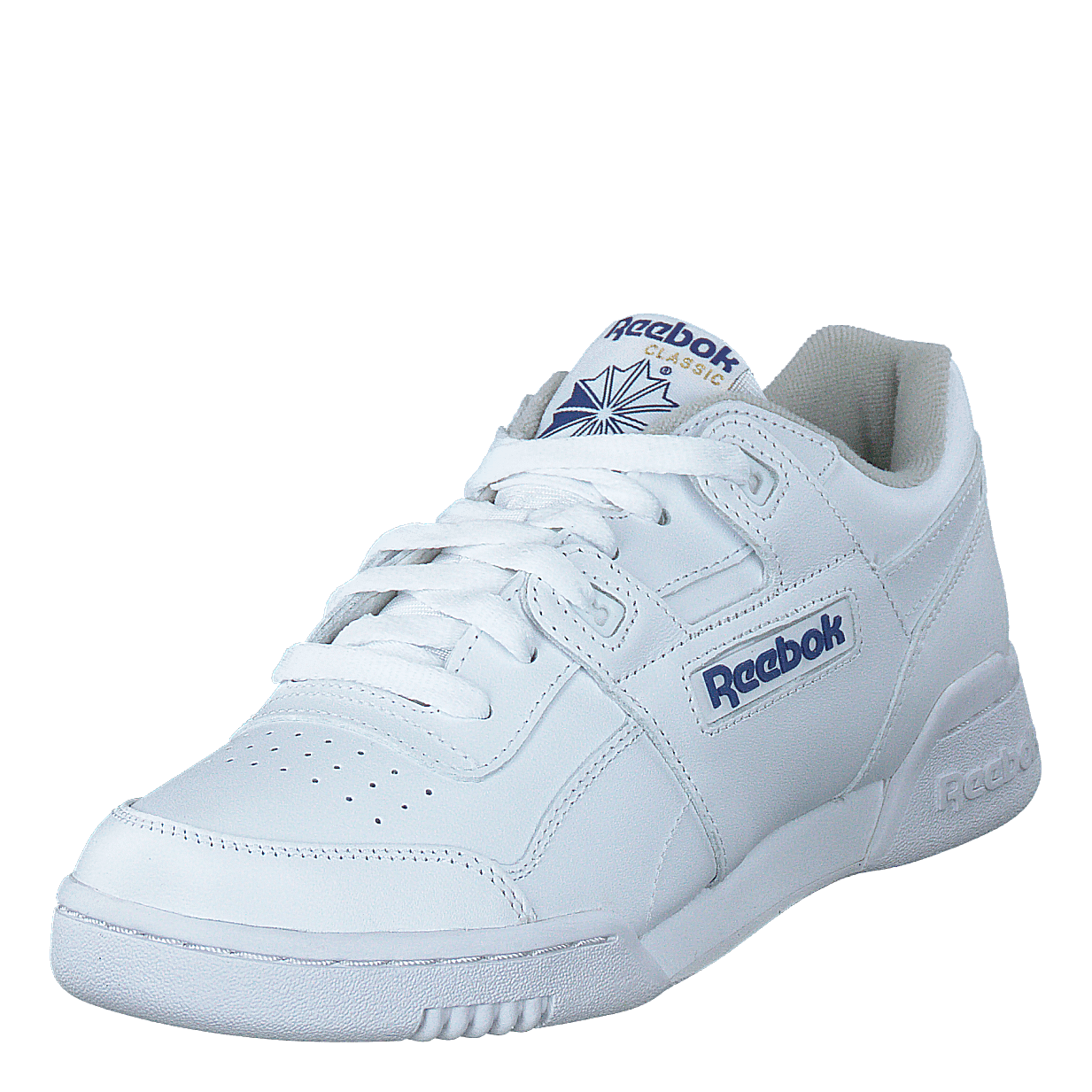 Reebok Classic Workout Plus Wht/Royal