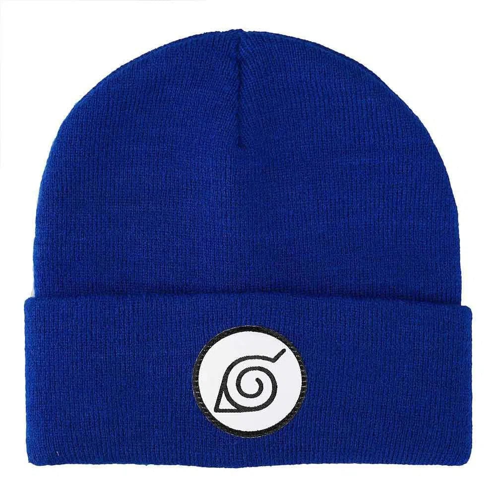 Bioworld Naruto - Hidden Leaf Village & Akatsuki Cloud Cuff Beanie Hat 2 - Pack - Bioworld