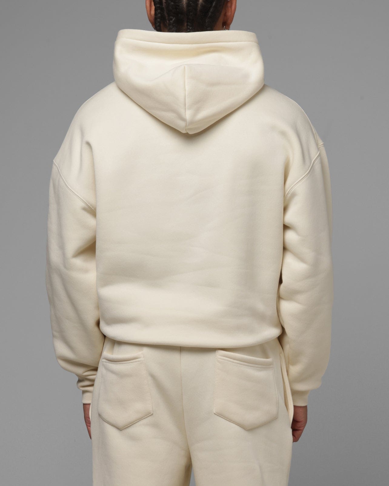 Loiter Hybrid Premium Hoodie Beige