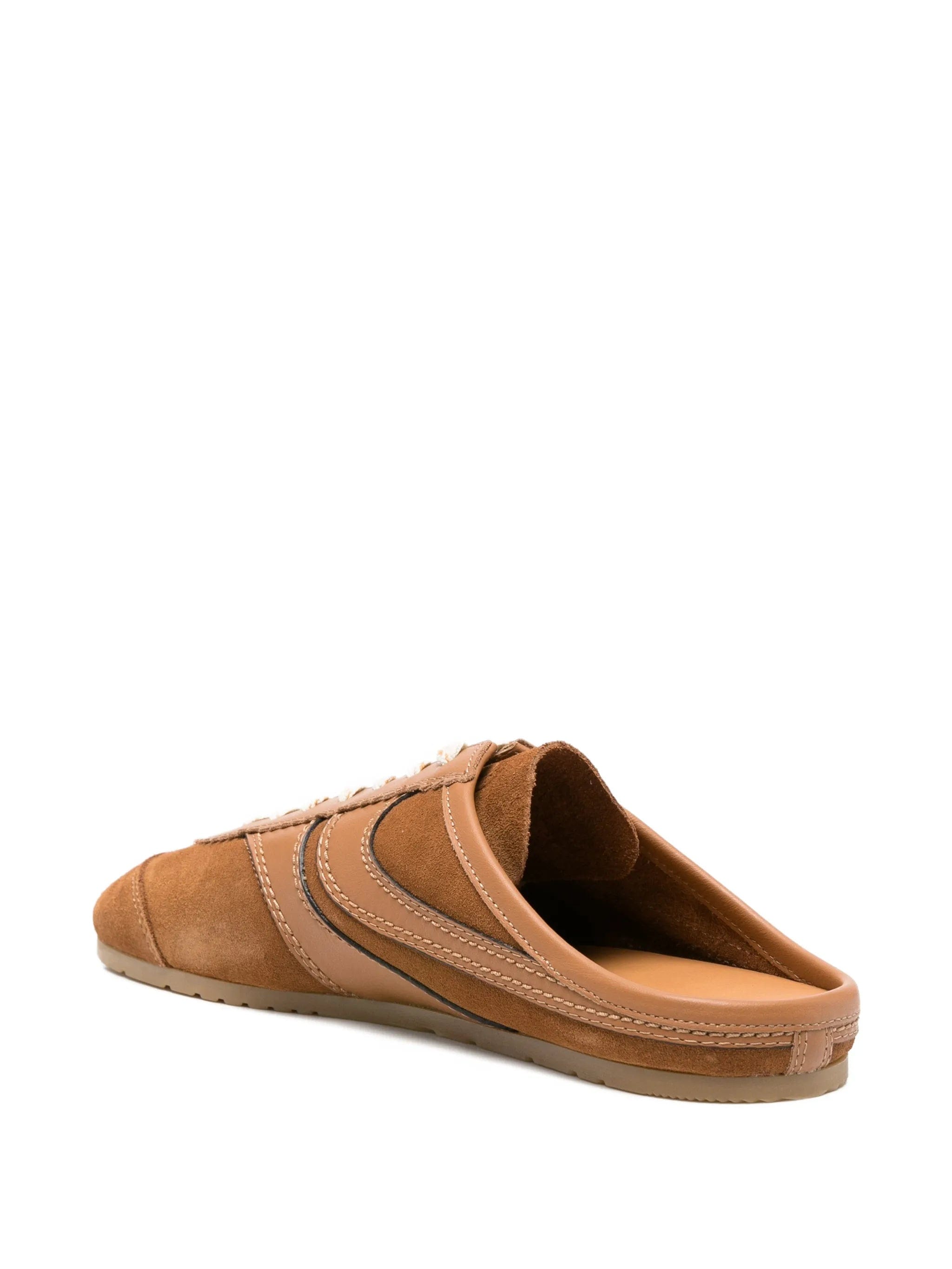 Dries Van Noten Dustin suede mules