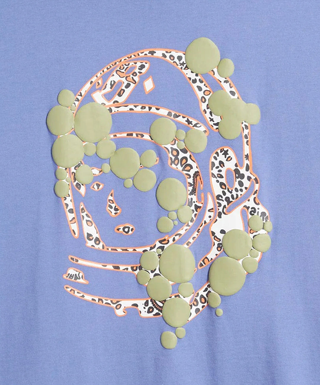 BILLIONAIRE BOYS CLUB | BB HELMET SS T-Shirt { BLEACHED DENIM