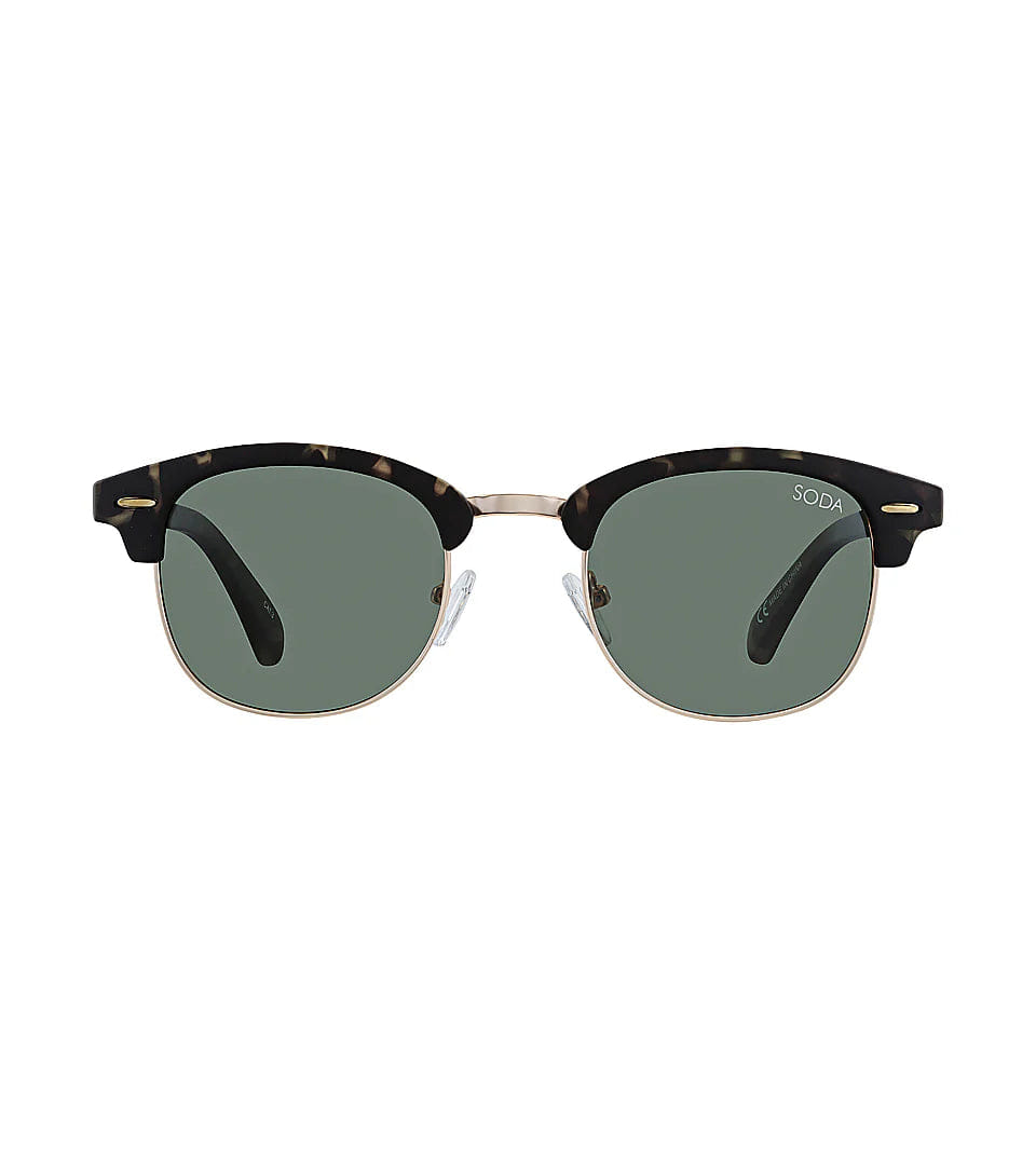 Soda Shades Cooper Lens Tortoise Green