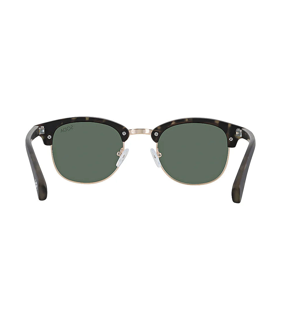 Soda Shades Cooper Lens Tortoise Green
