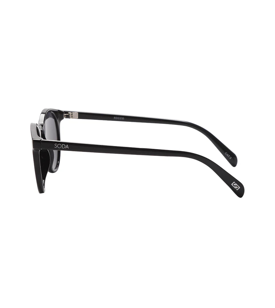 Soda Shades Rocco Lens Midnight Grey