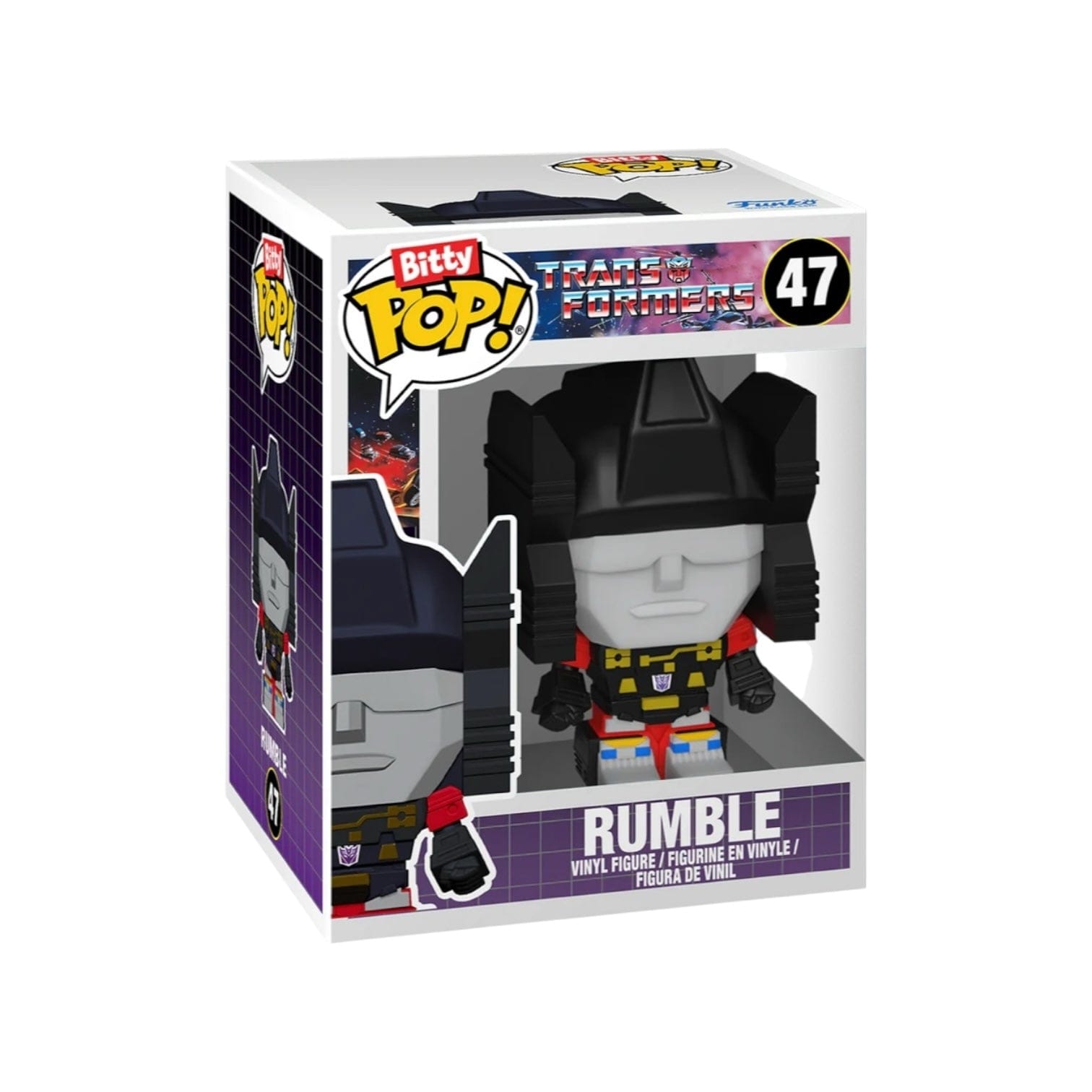 Funko Pop! Soundwave and Rumble Funko Pop! Bitty Bots - Transformers