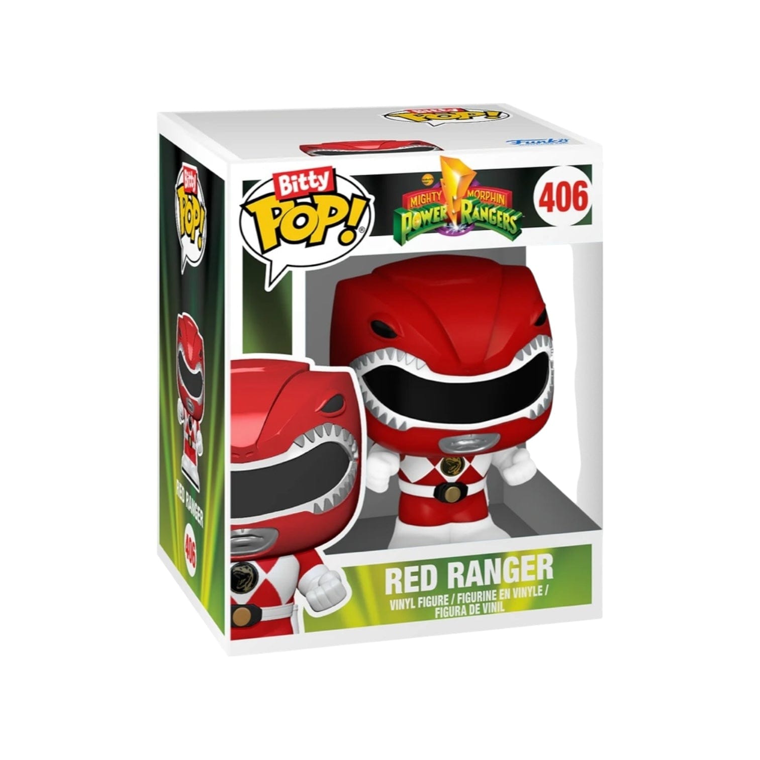 Power Rangers Megazord and Red Ranger Funko Pop! Bitty Bots - Power Rangers