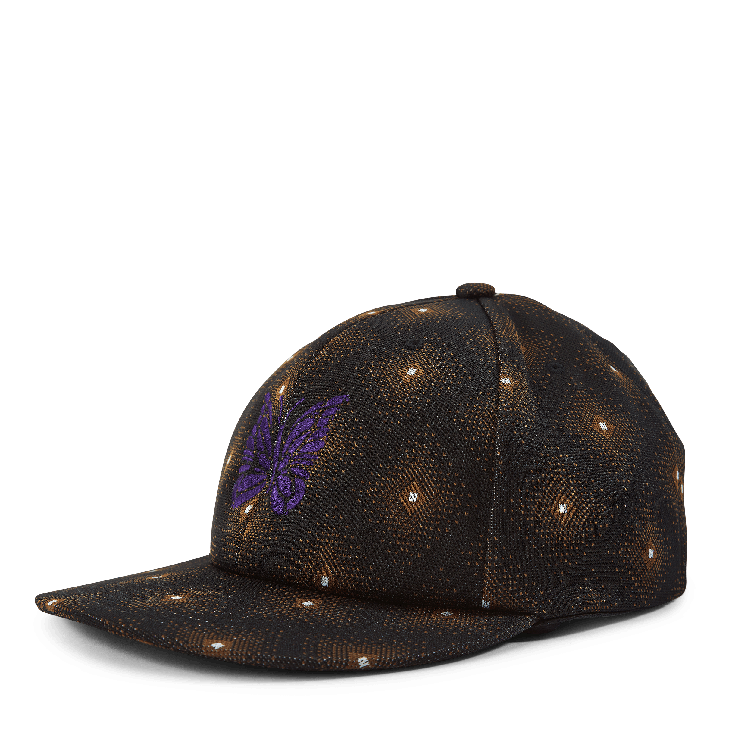Needles Baseball Cap - Poly Jq. Black