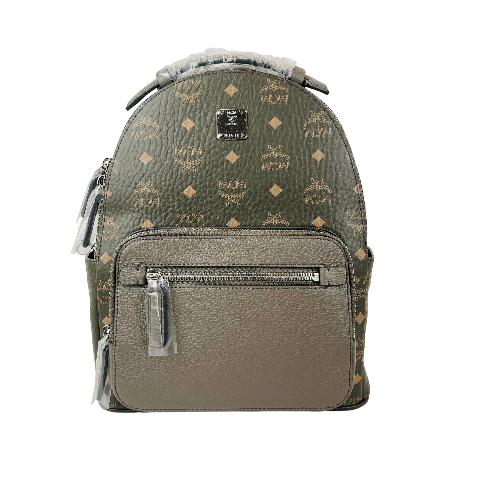 MCM Sea Turtle Visetos Coated CanvasBackpack