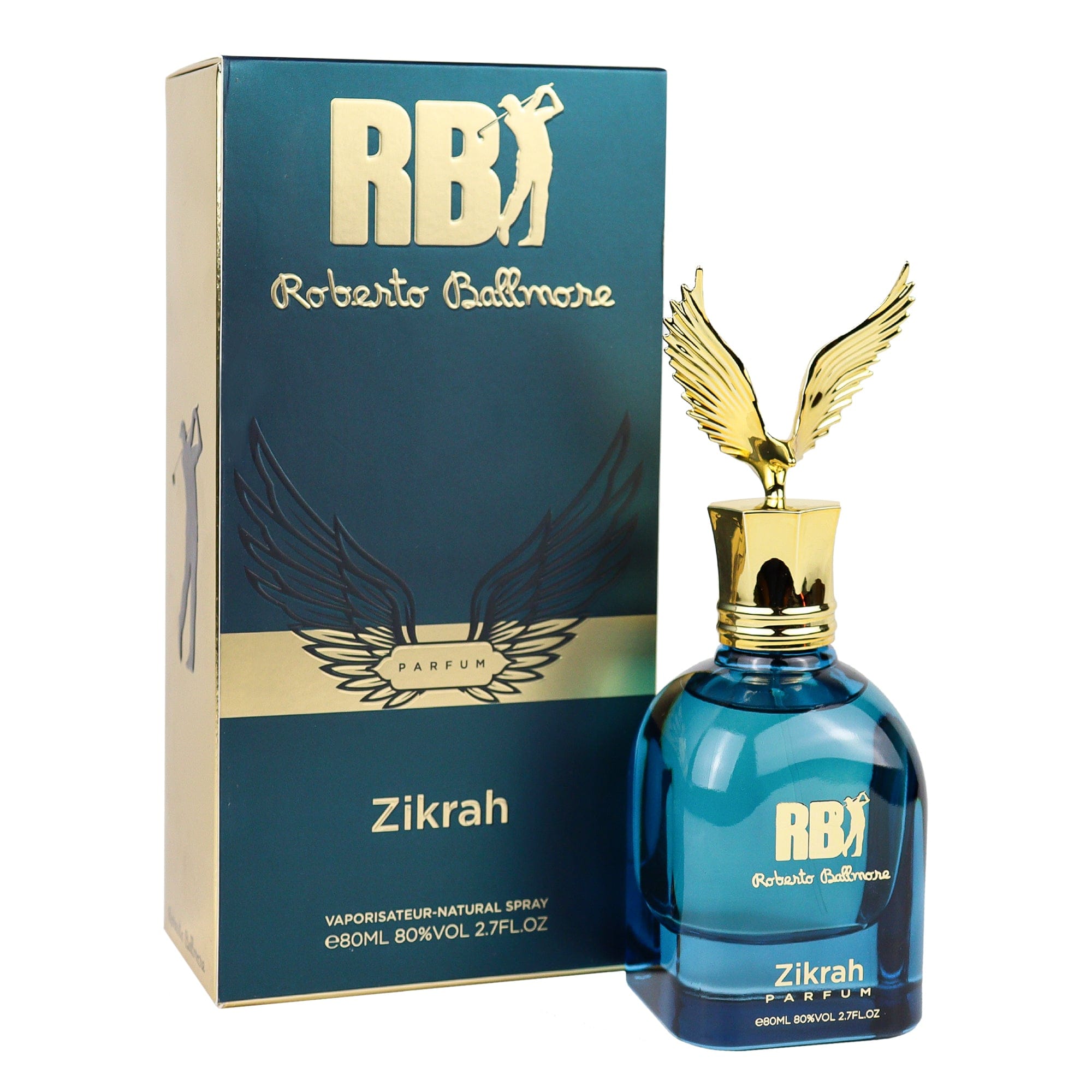 Roberto Ballmore Zikrah Vaporisateur Natural Spray - Parfum 80 ml