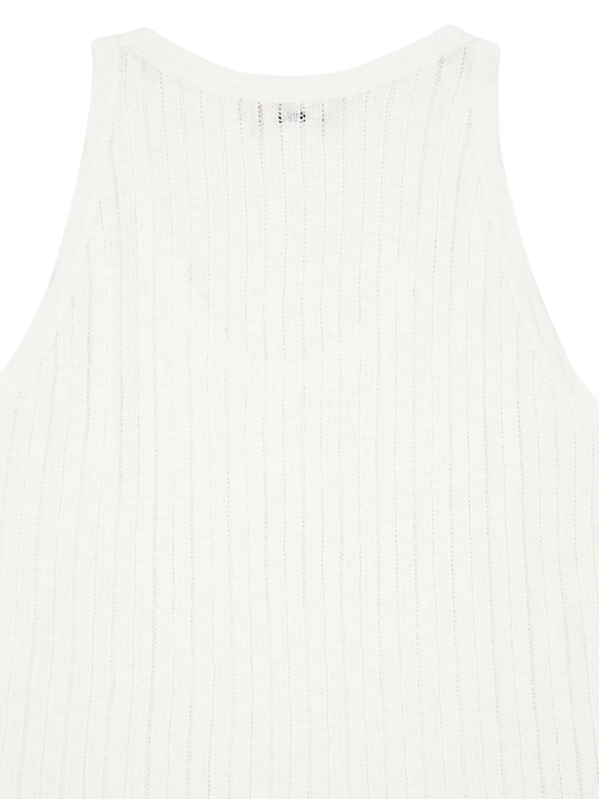 Commas pointelle - knit tank top