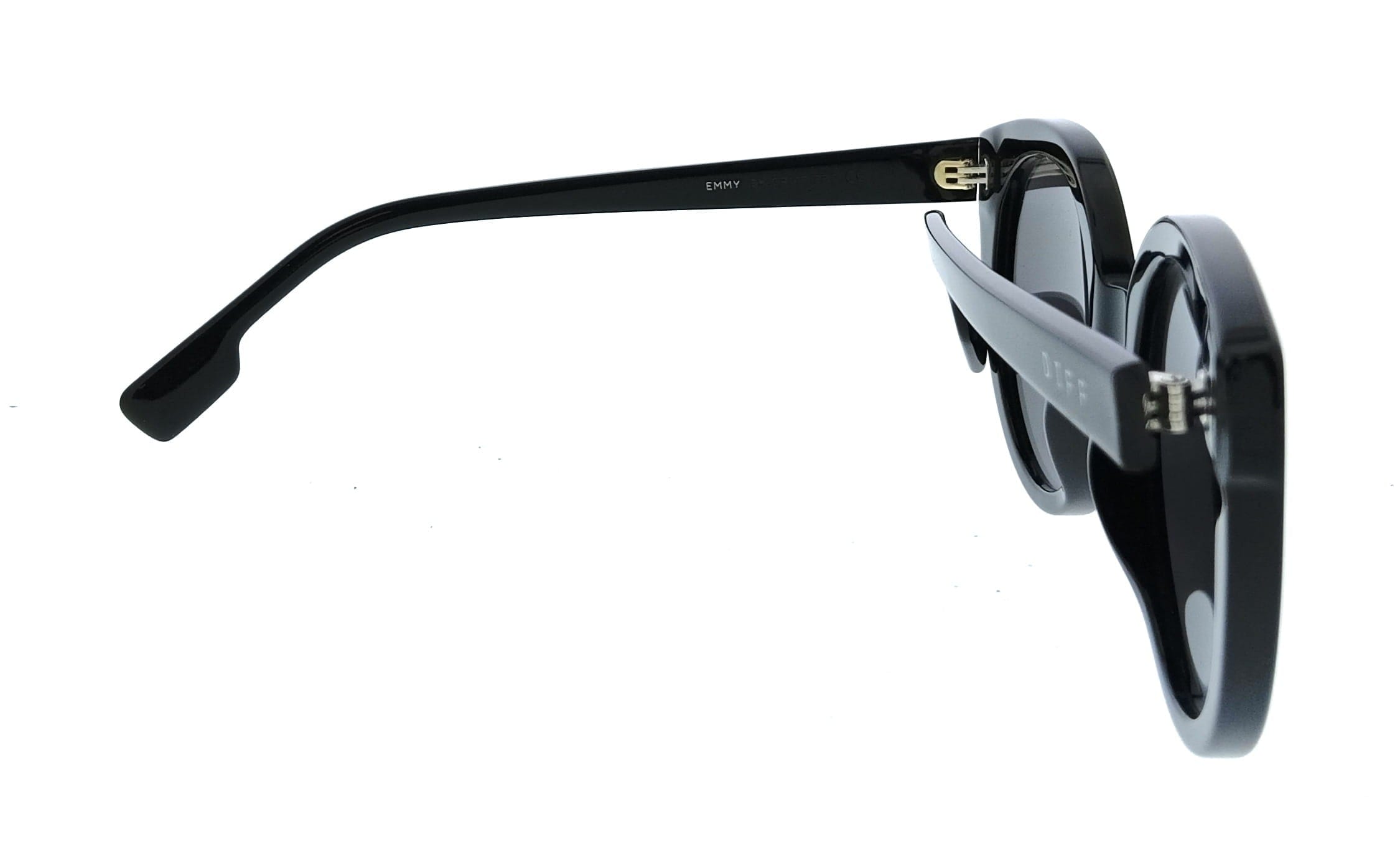Diff SDFEMMY520BLA Black Square Womens Sunglasses