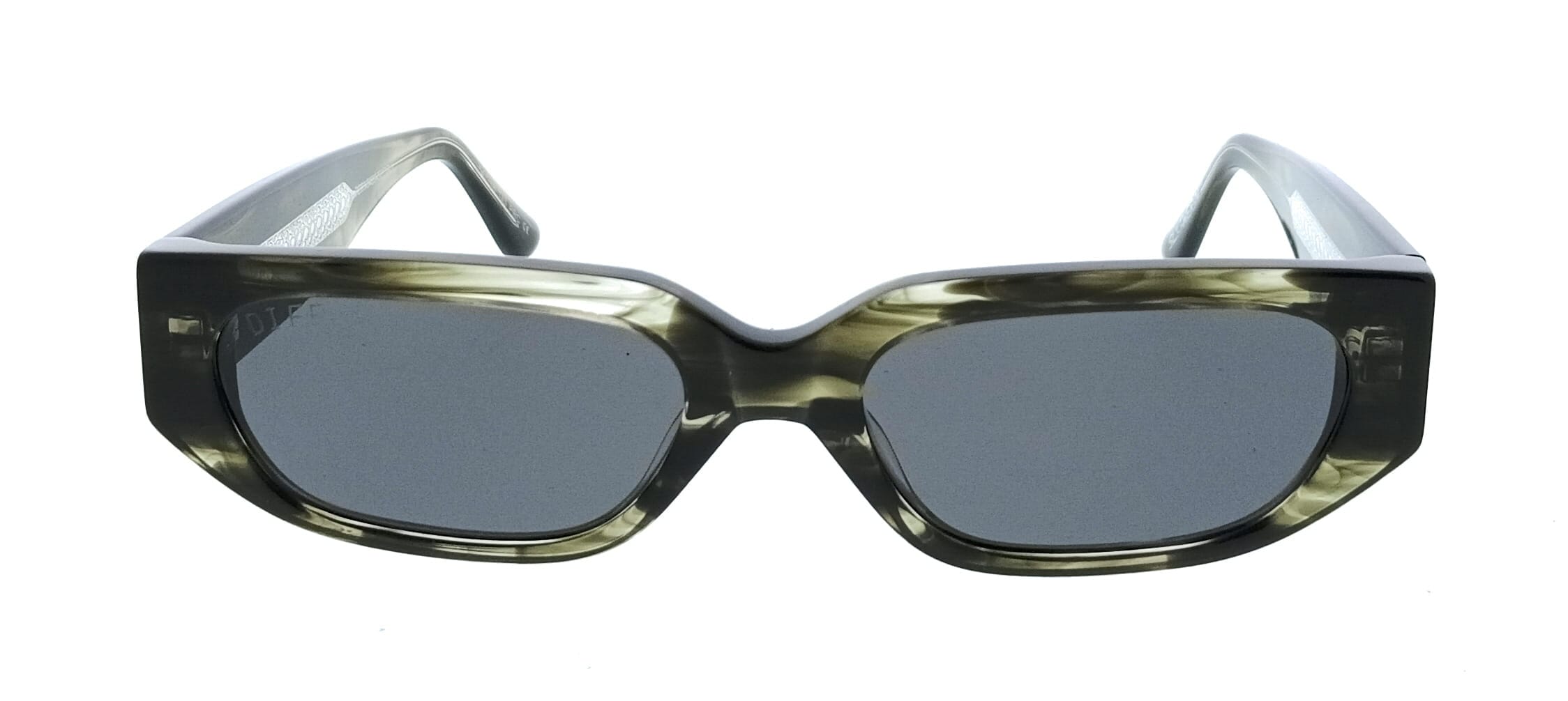 Aviator Diff SDFSLY 549U47 Green Aviator Womens Sunglasses