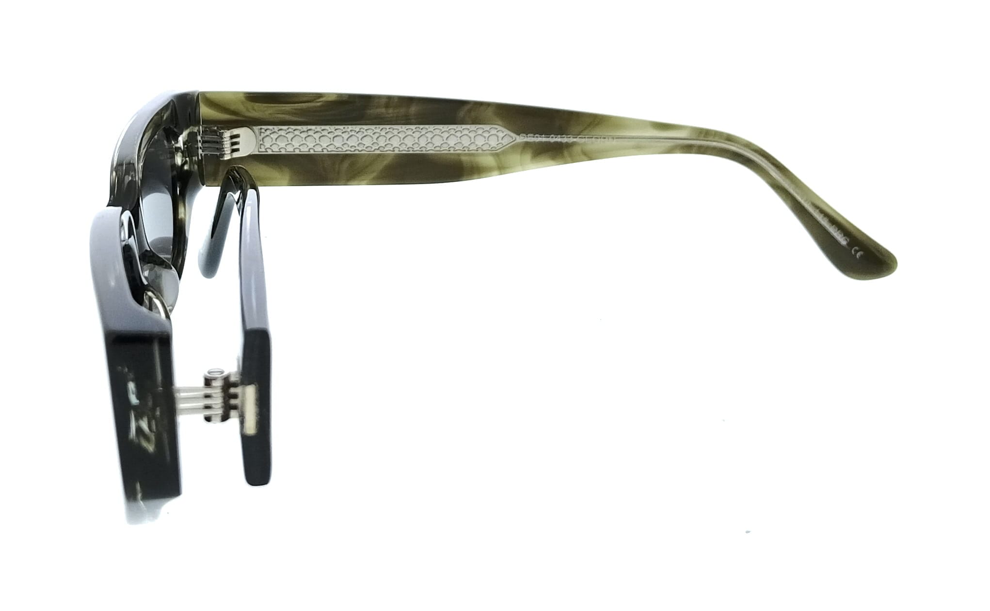 Aviator Diff SDFSLY 549U47 Green Aviator Womens Sunglasses