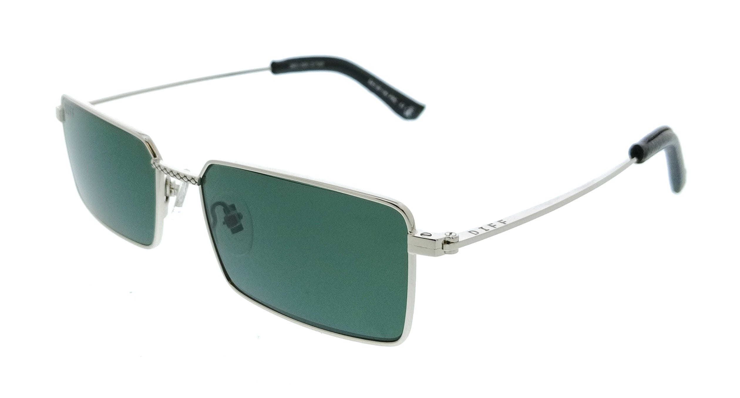 Aviator Diff SDFSLY 540SIL Black Aviator Womens Sunglasses