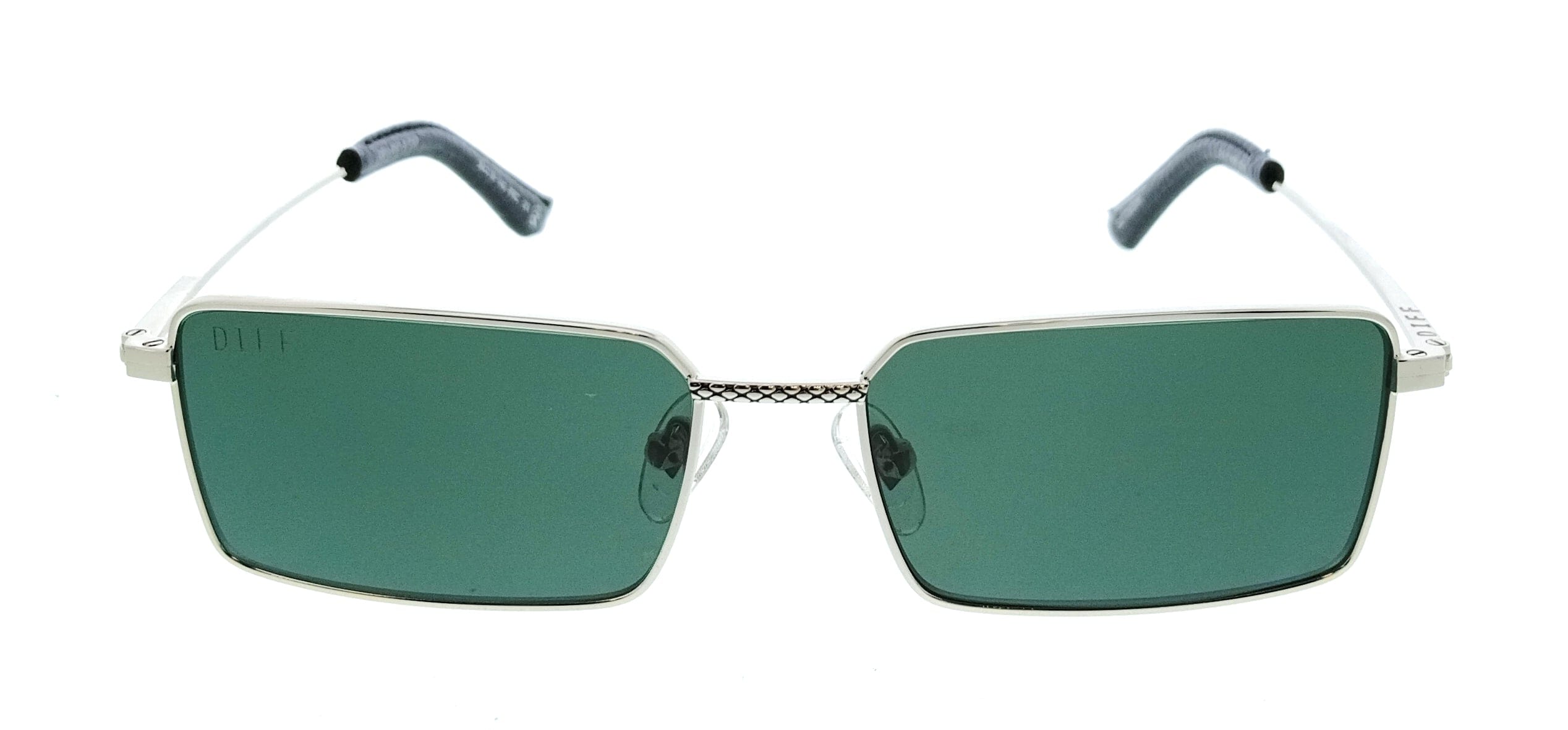 Aviator Diff SDFSLY 540SIL Black Aviator Womens Sunglasses