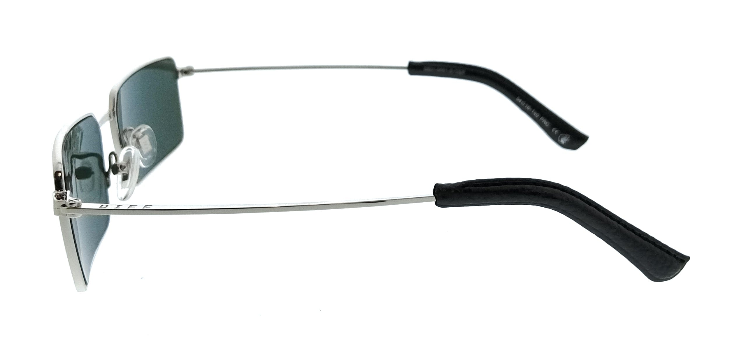 Aviator Diff SDFSLY 540SIL Black Aviator Womens Sunglasses